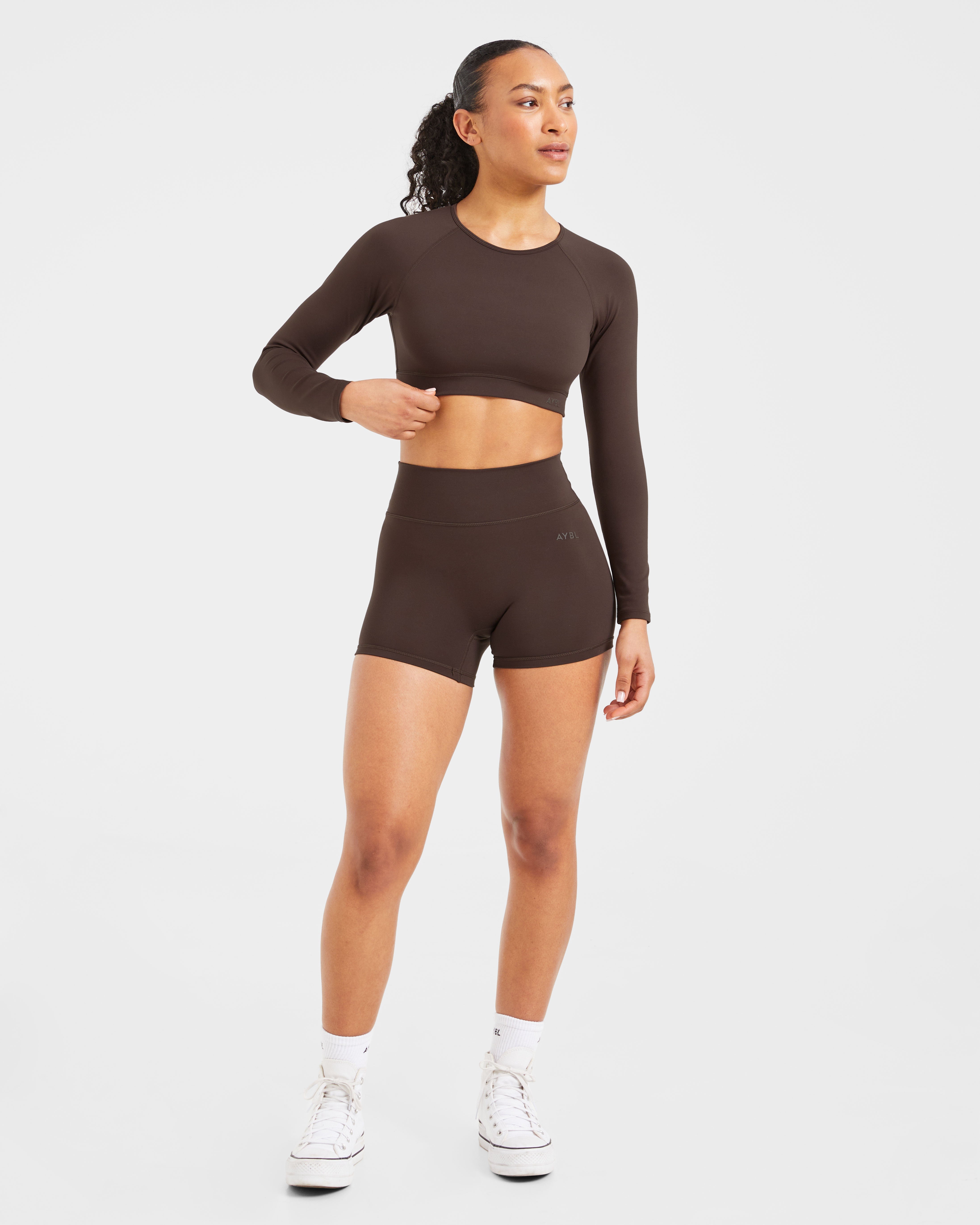 Staple Shorts - Coffee Brown