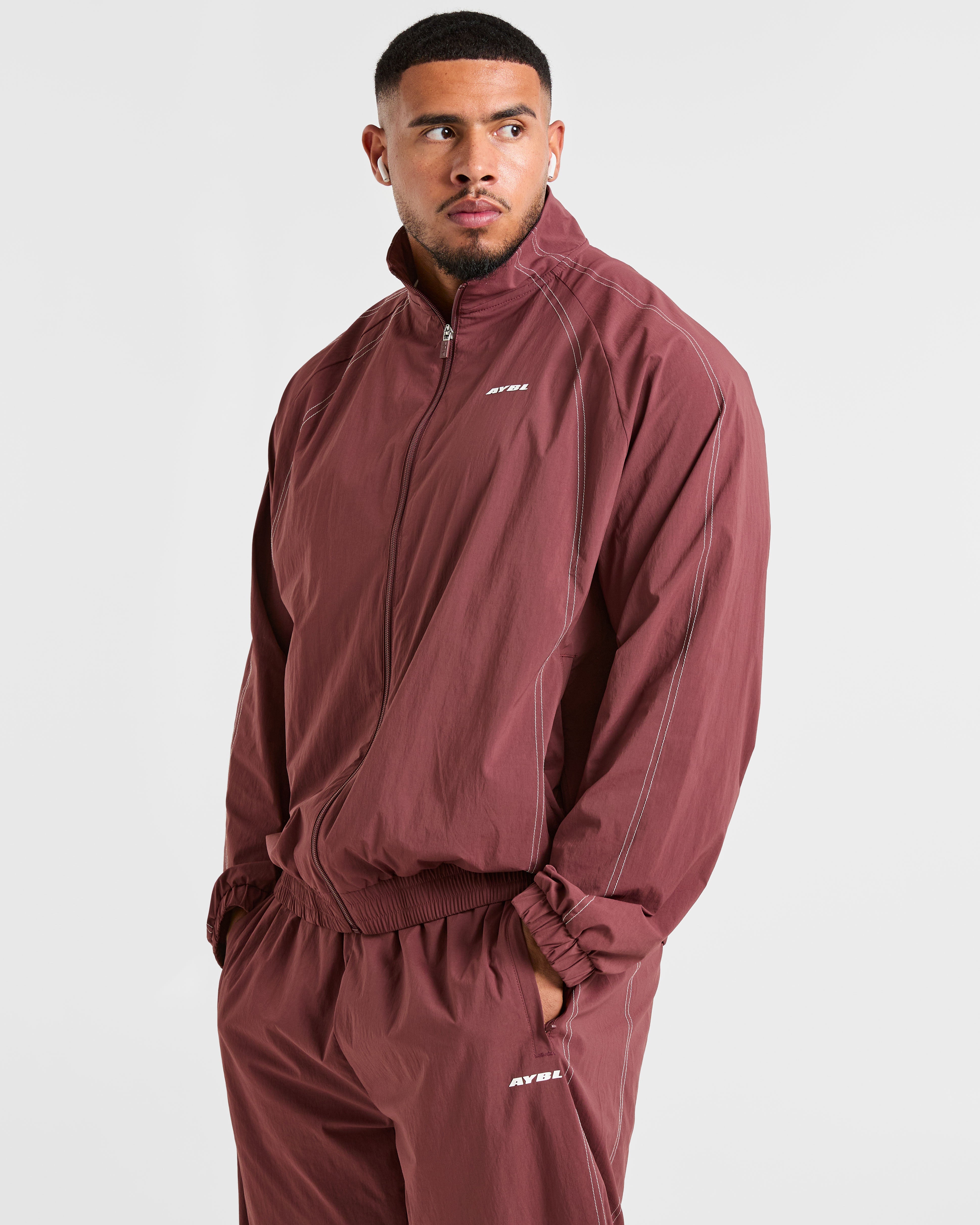 Restore Track Jacket - Paver Red