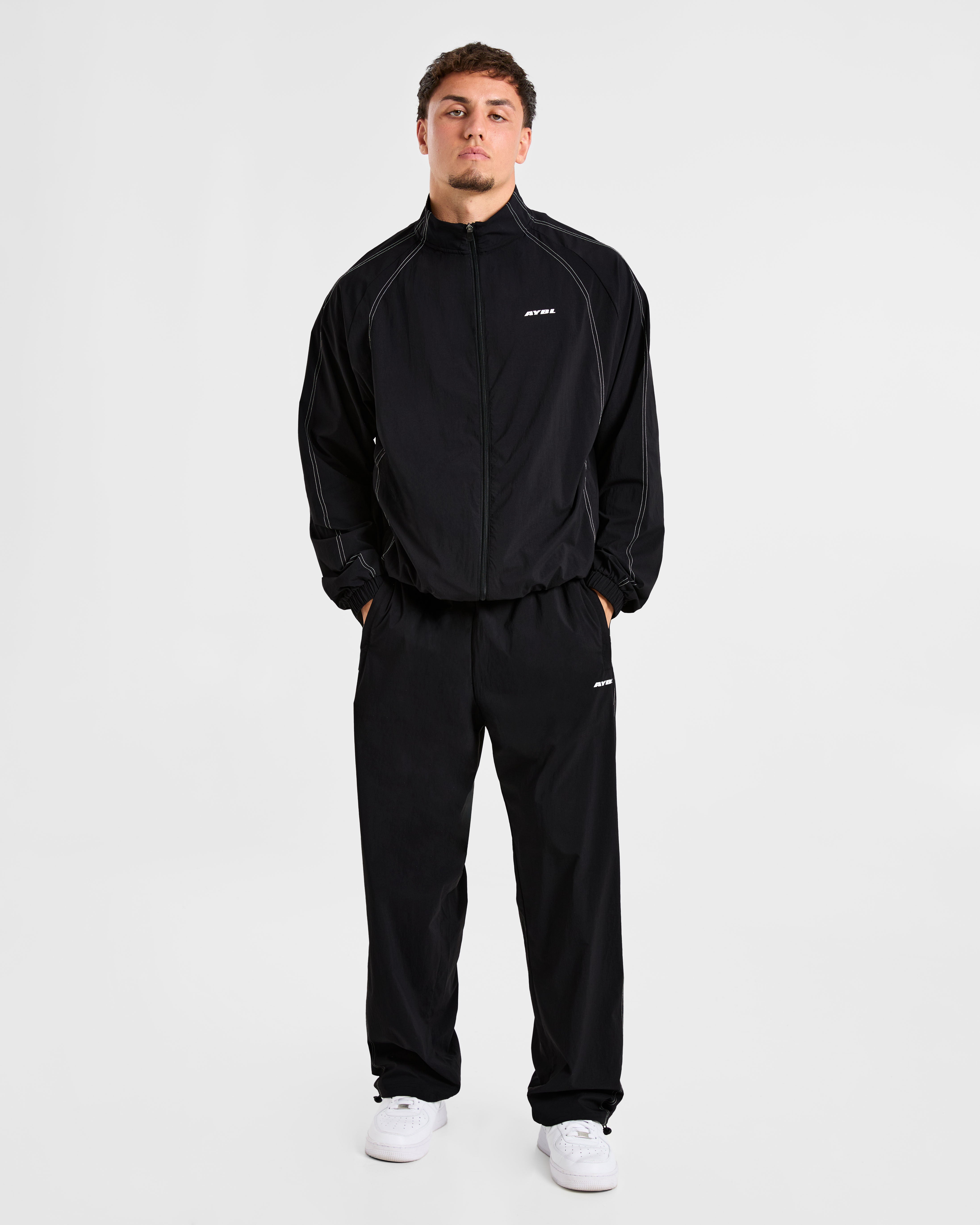 Restore Track Jacket - Black