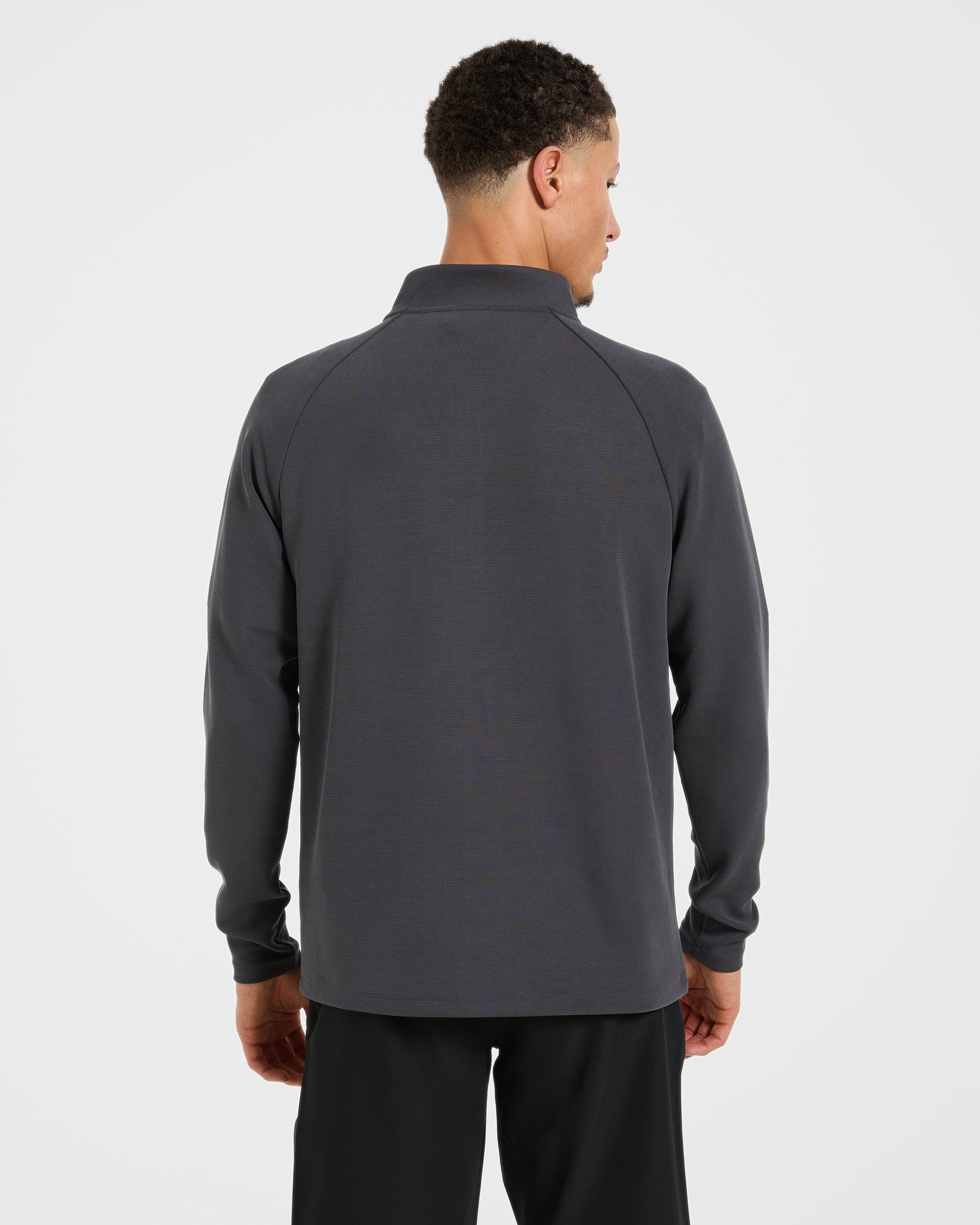 Precision Hybrid 1/4 Zip Pullover - Charcoal
