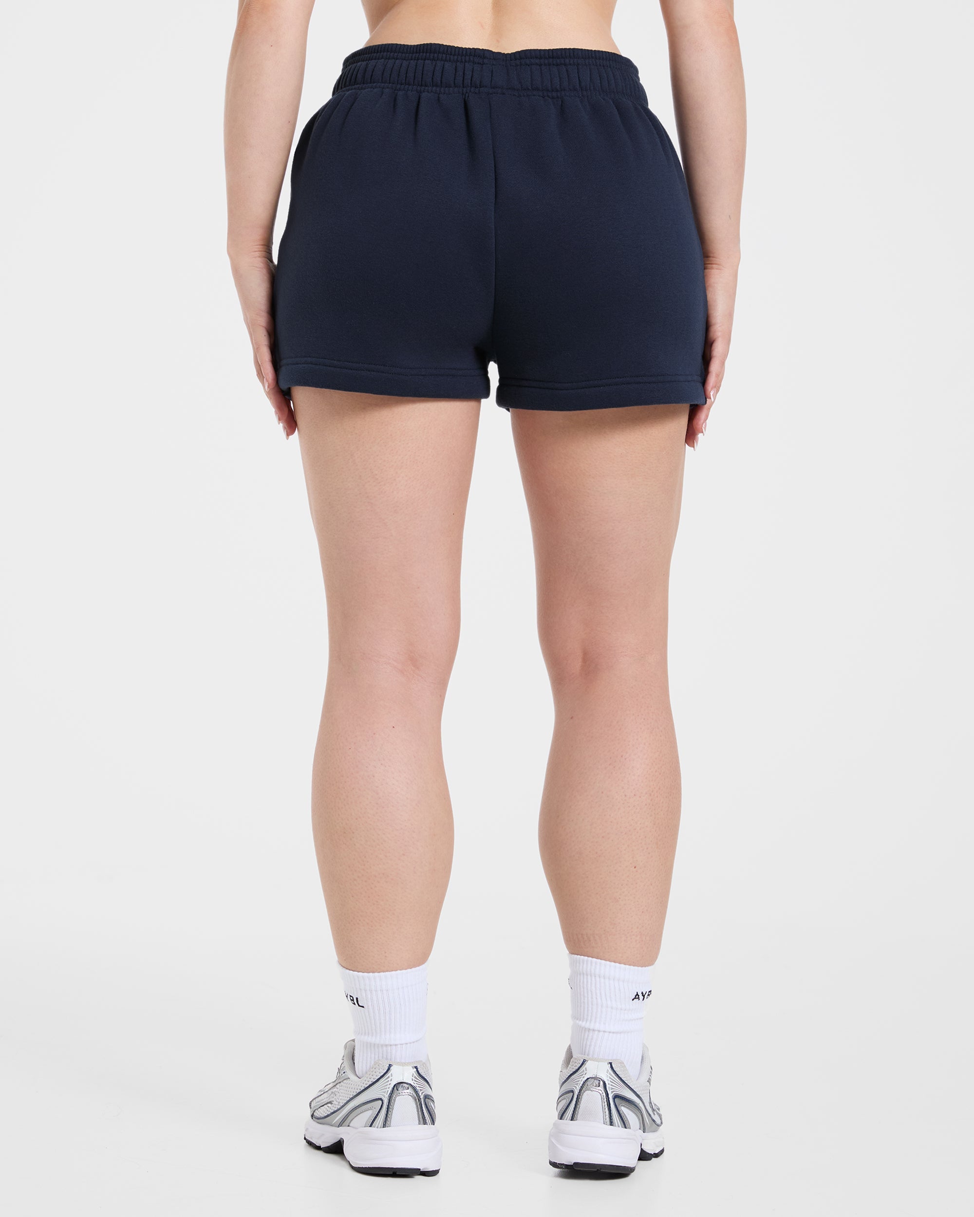 Sports Society Oversized Shorts - Navy