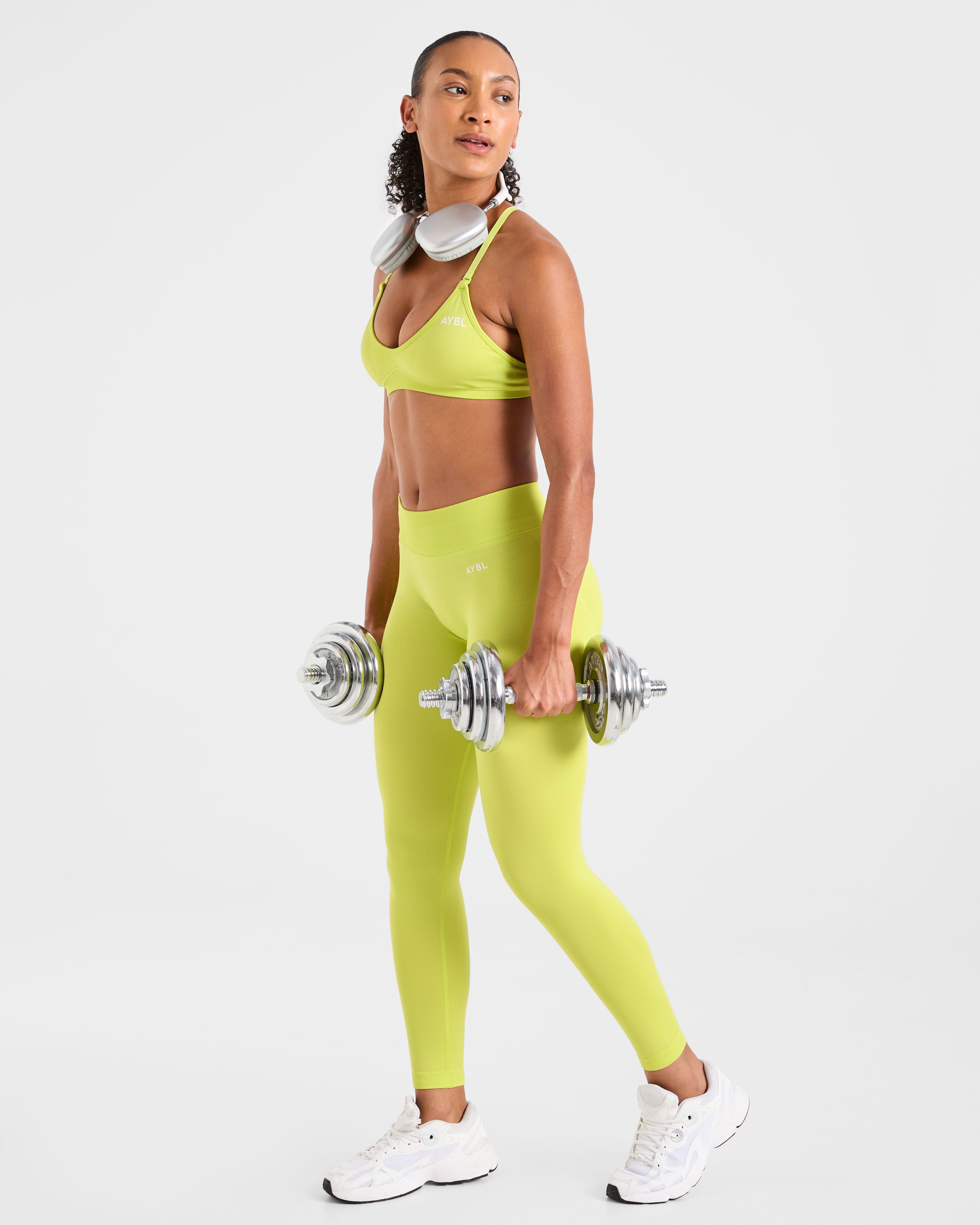 Adapt Seamless Leggings - Lime Green
