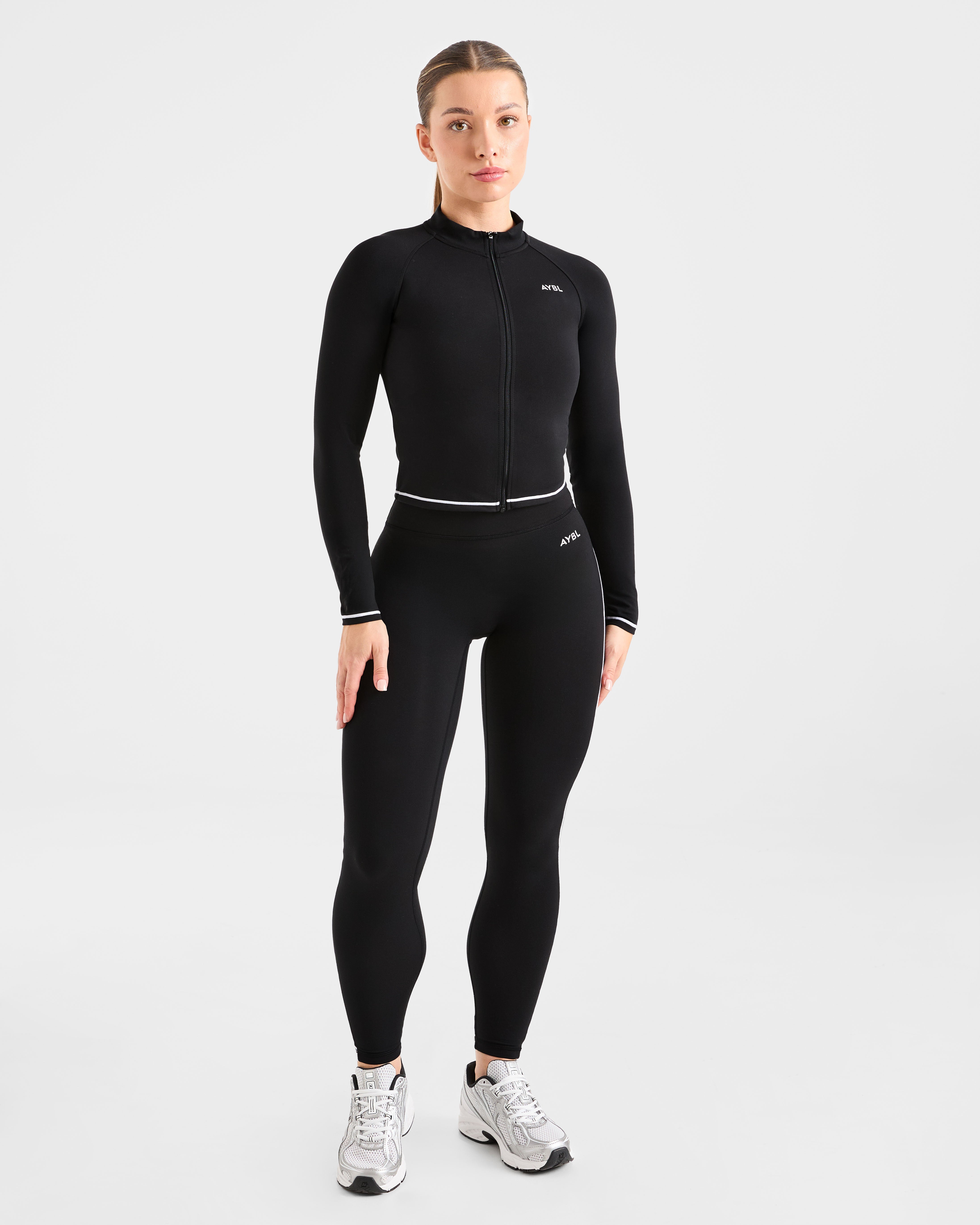 Form Zip Up Jacket - Black