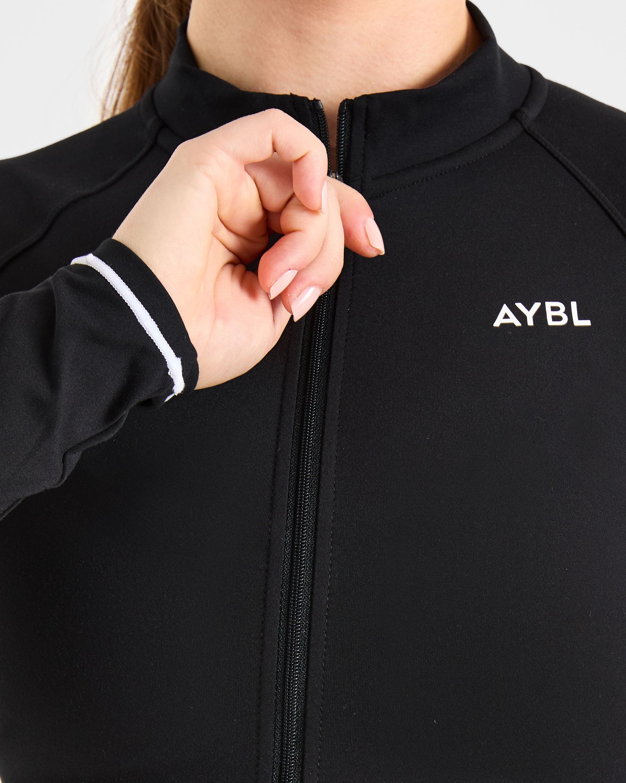 Form Zip Up Jacket - Black