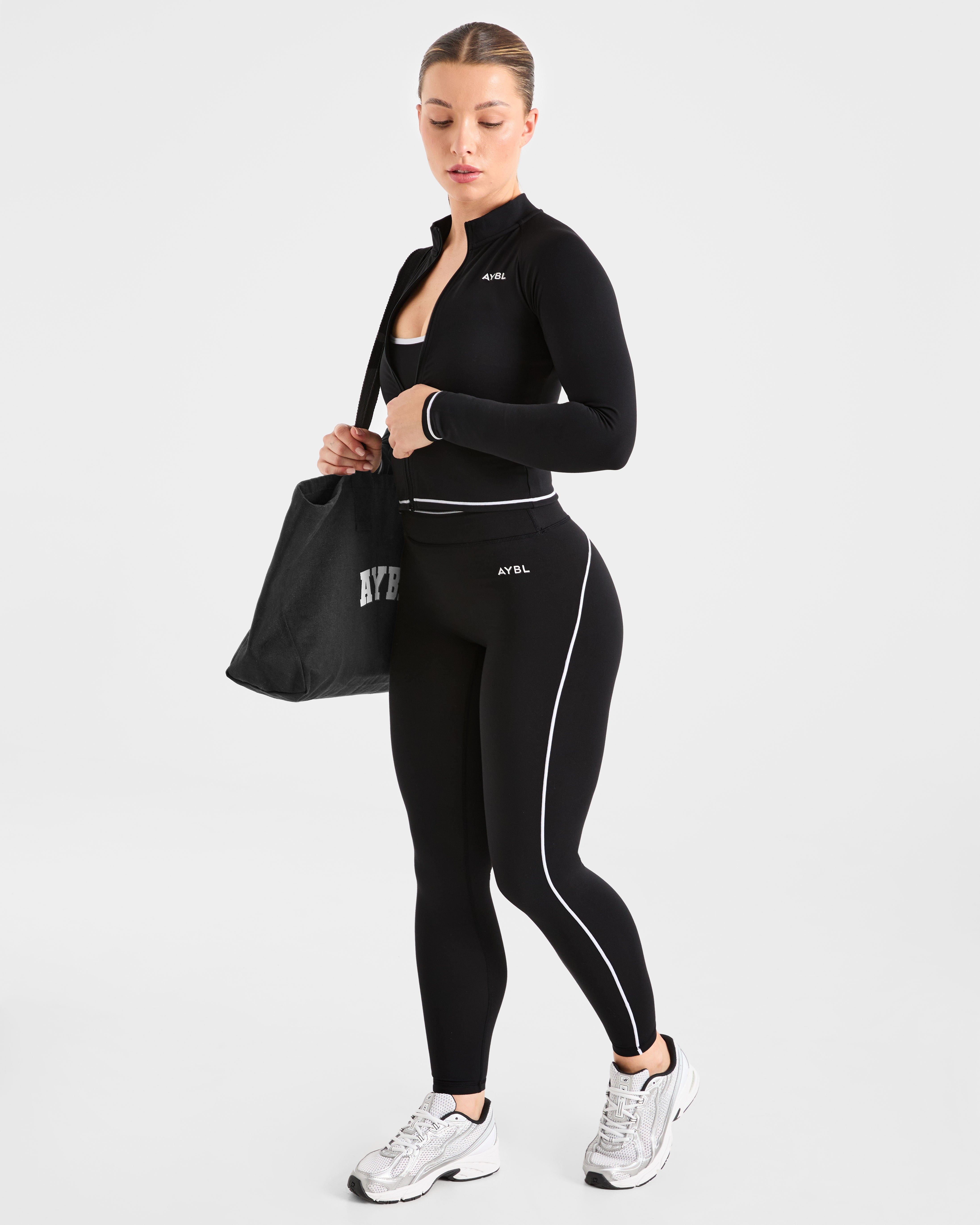 Form Zip Up Jacket - Black