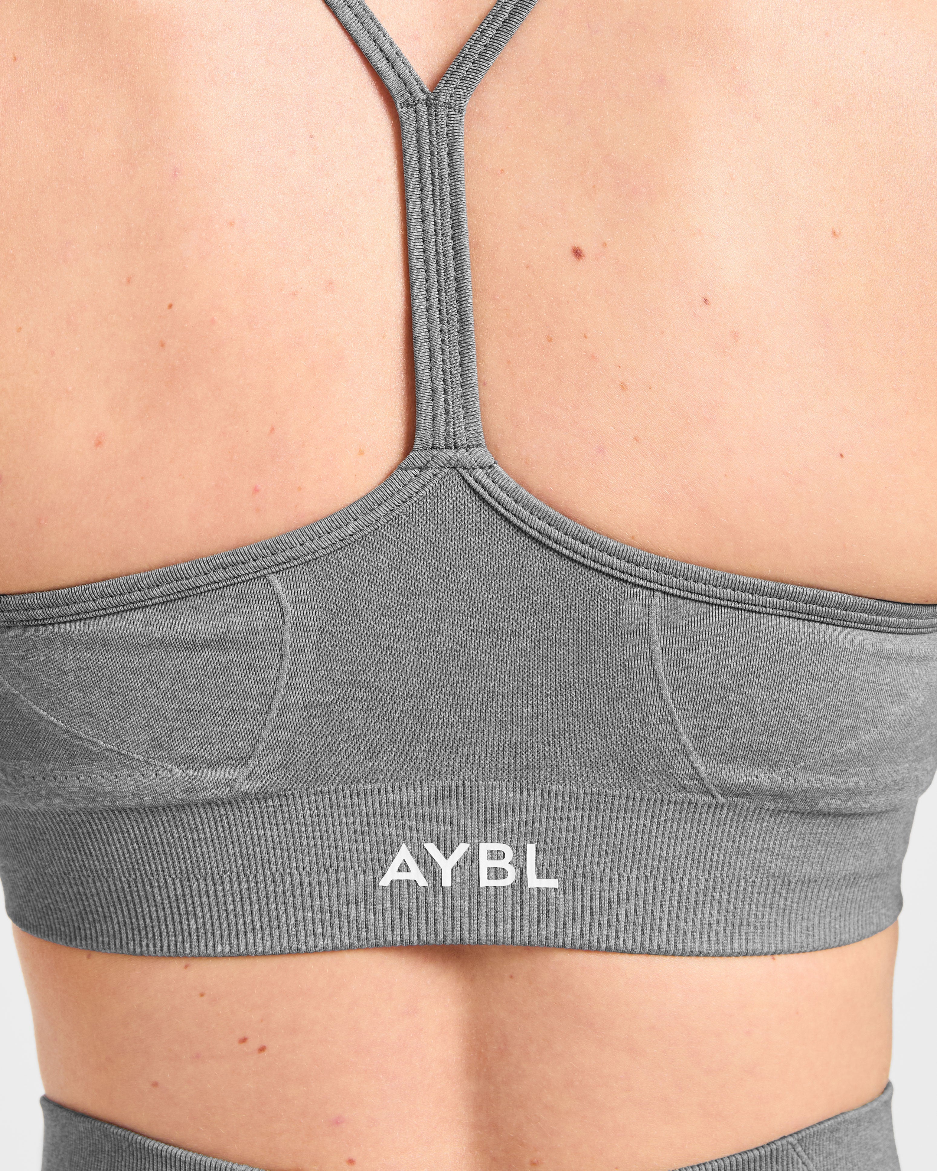 Soutien-gorge de sport sans couture Empower - Gris Chiné