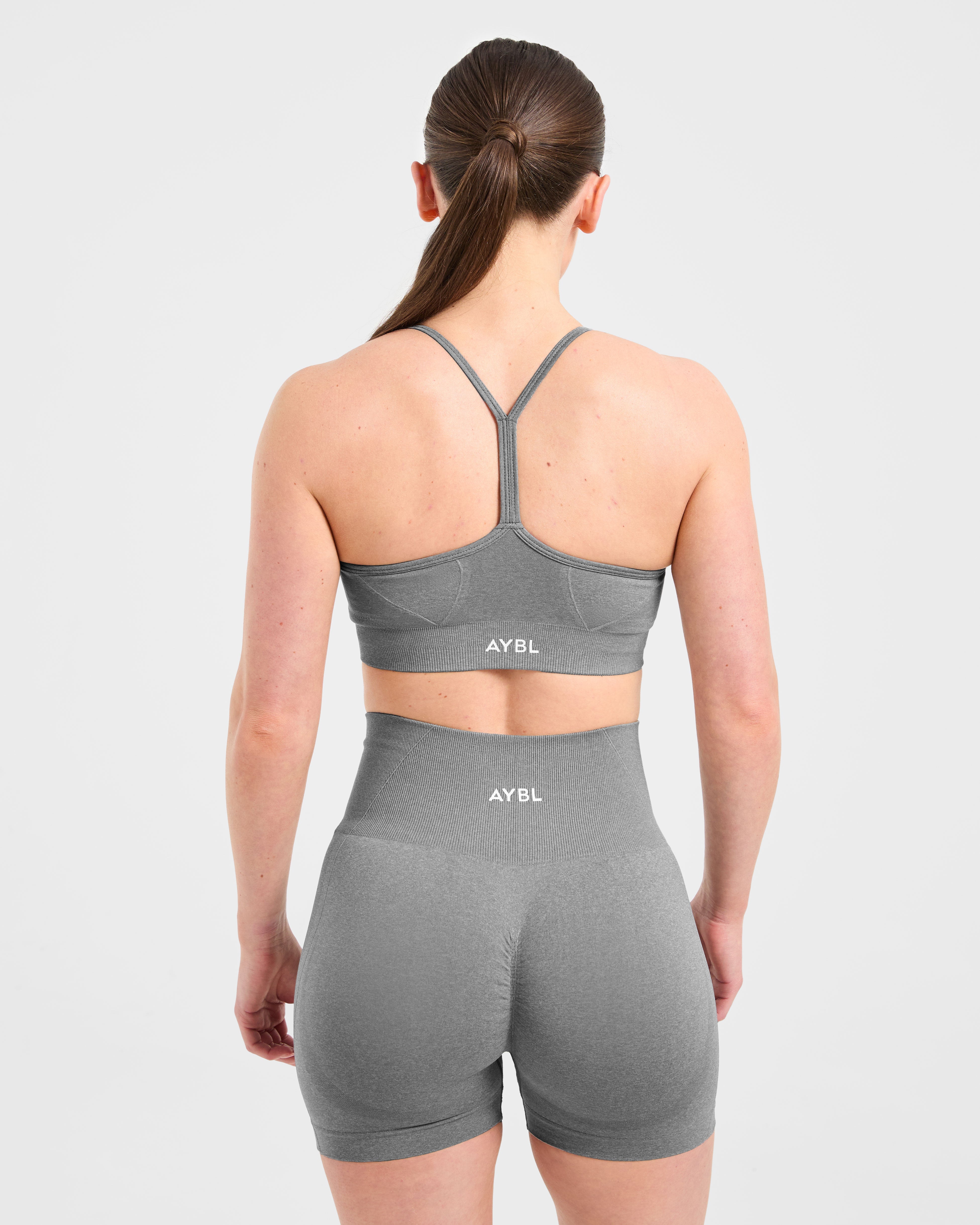Soutien-gorge de sport sans couture Empower - Gris Chiné