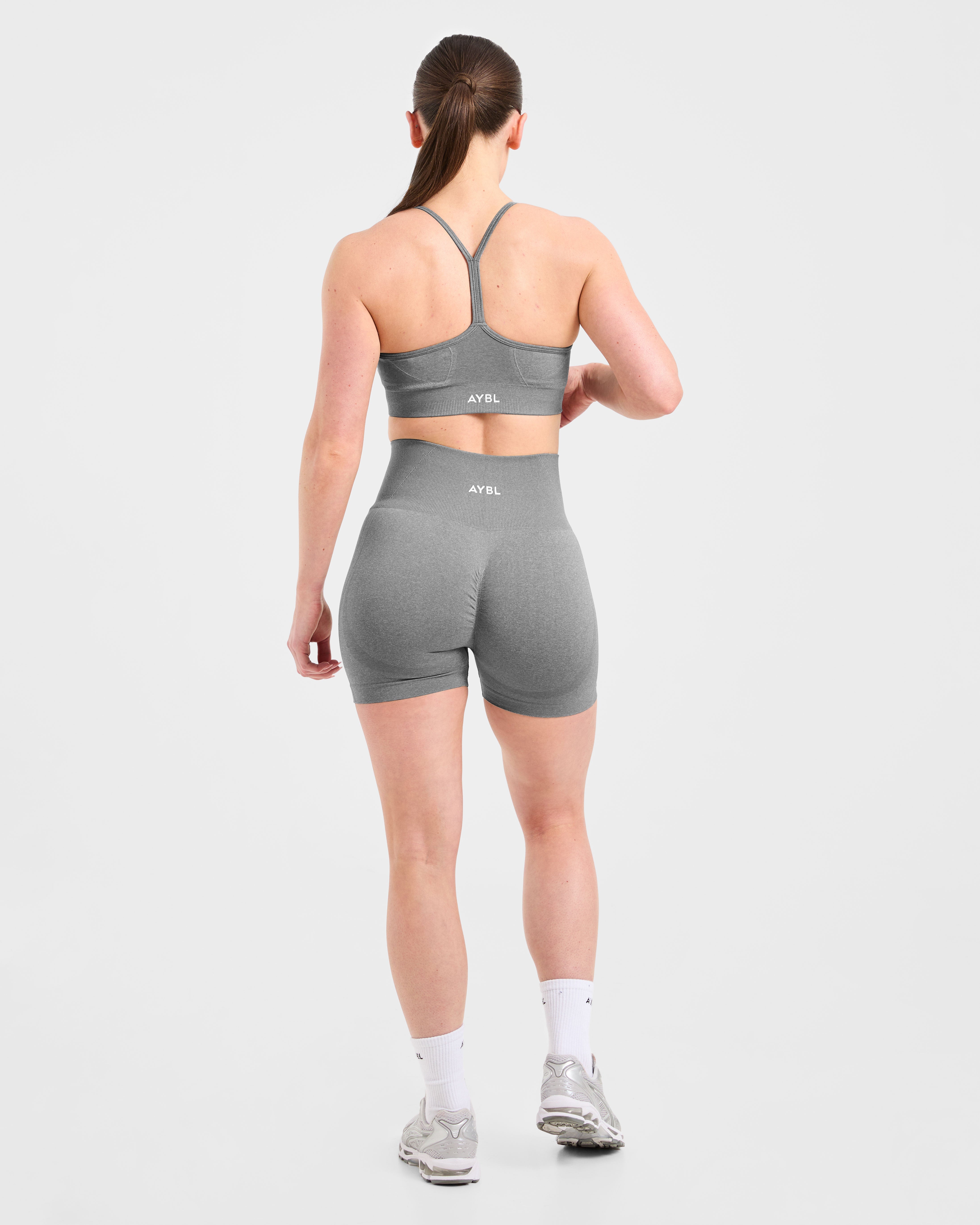 Soutien-gorge de sport sans couture Empower - Gris Chiné