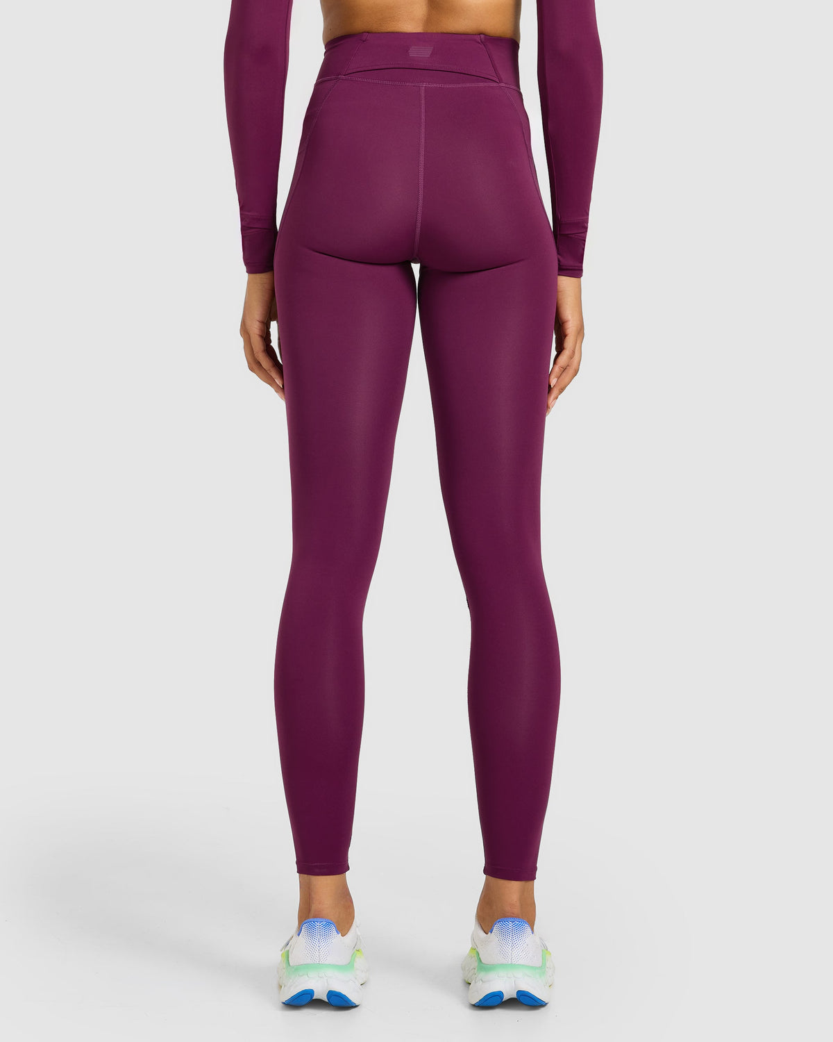 Run Pocket Leggings - Plum