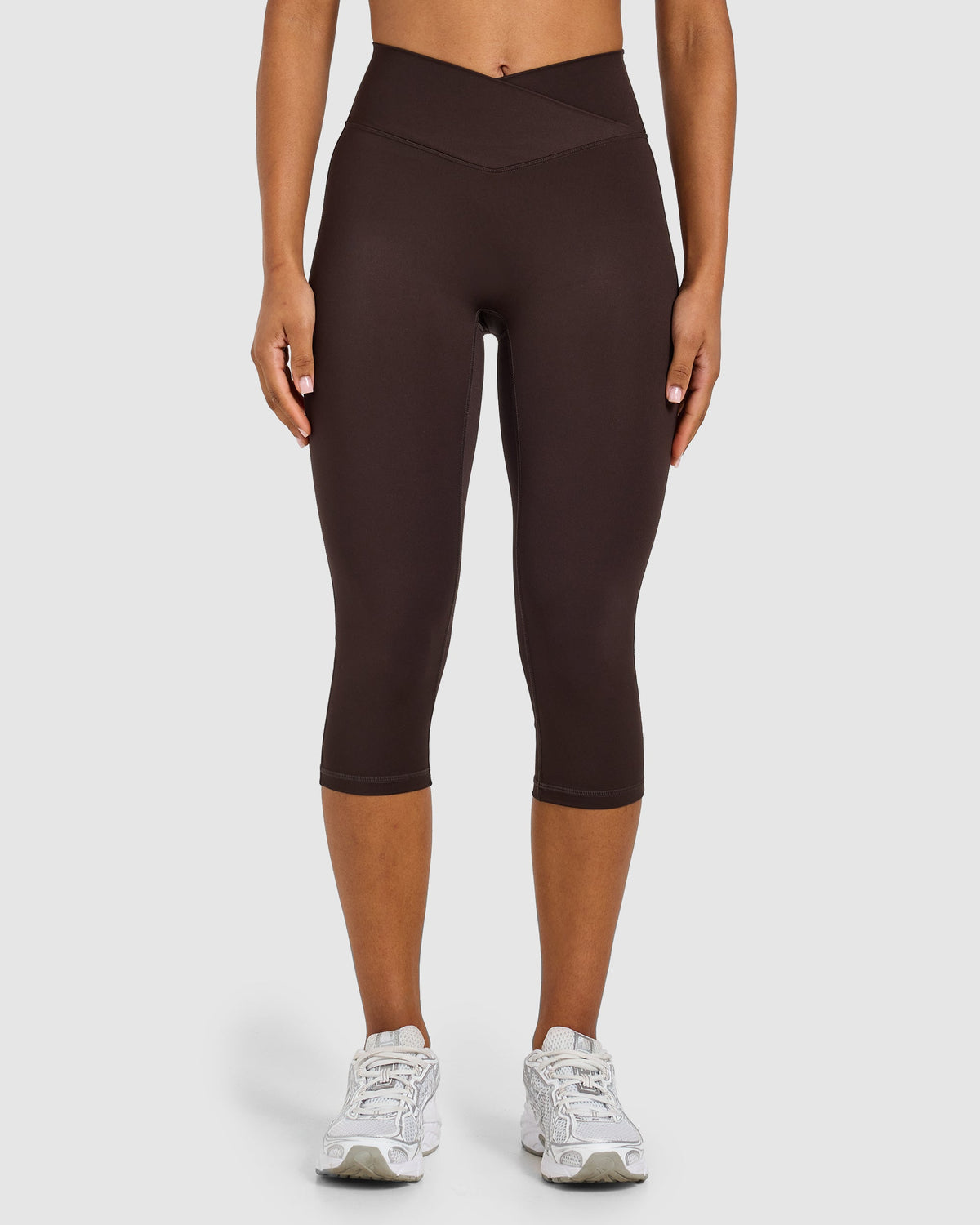 Sculpt Wrap Capri - Cocoa Brown