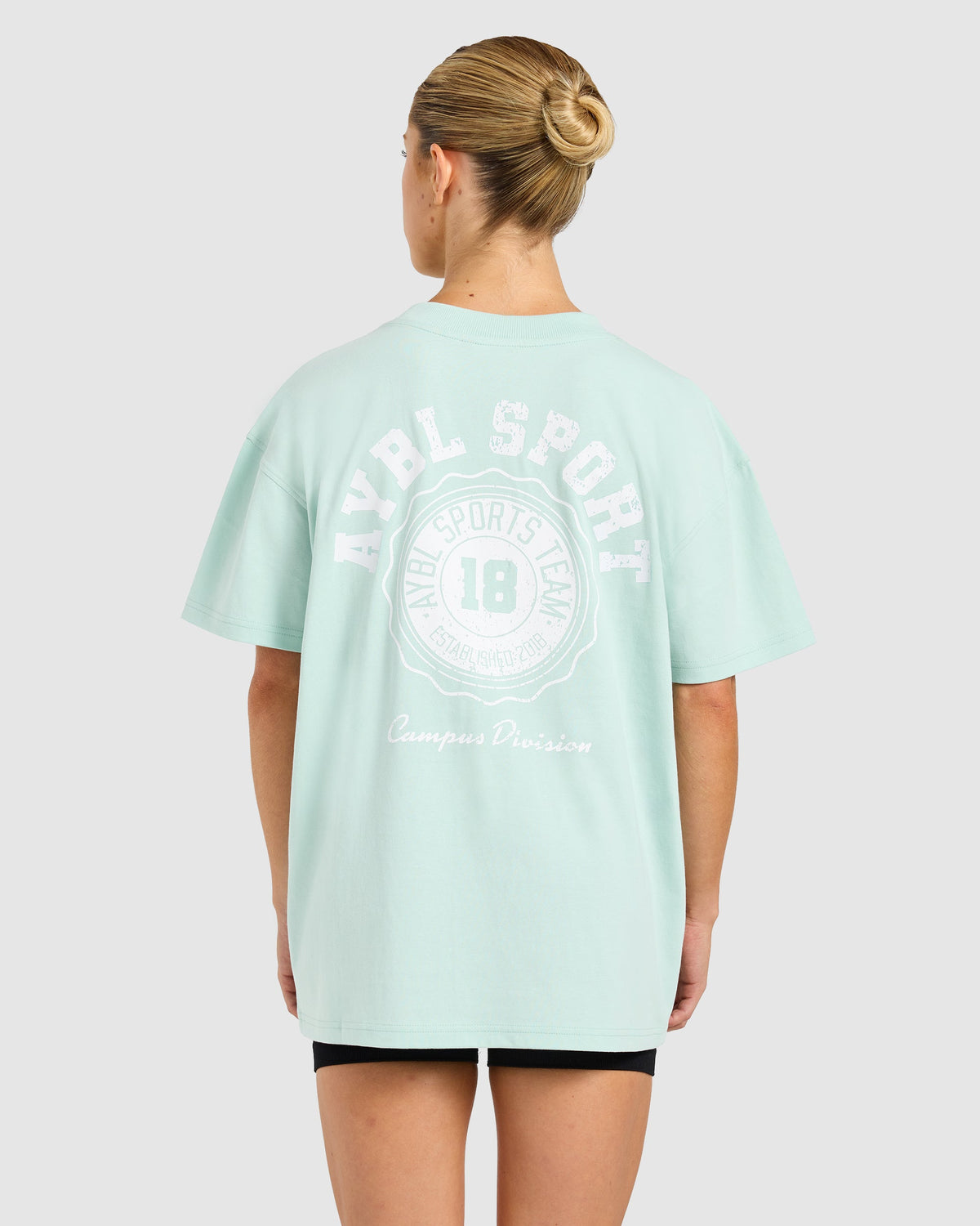 AYBL Campus Division Oversized T Shirt - Mint