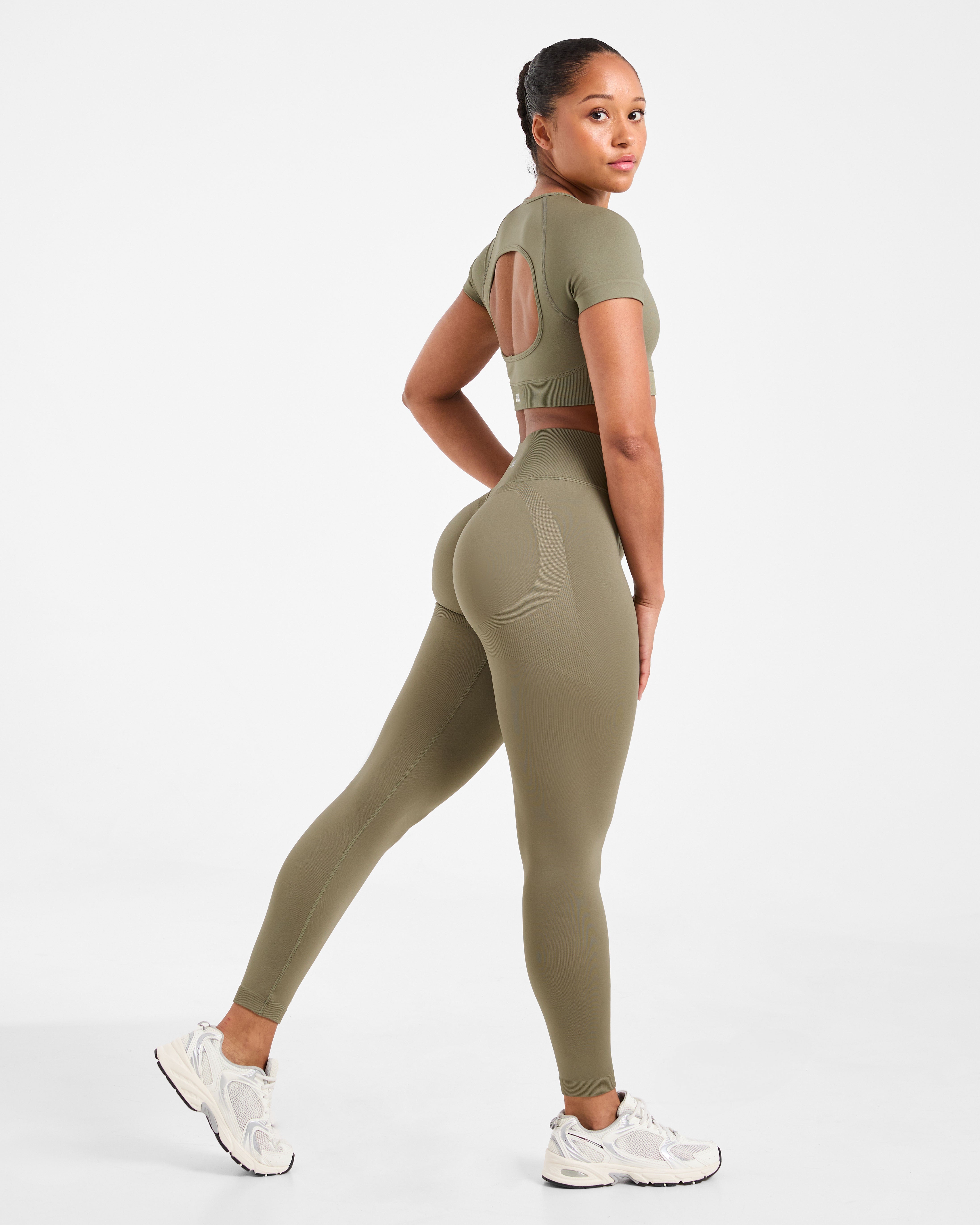 Adapt Seamless Leggings - Muted Olive