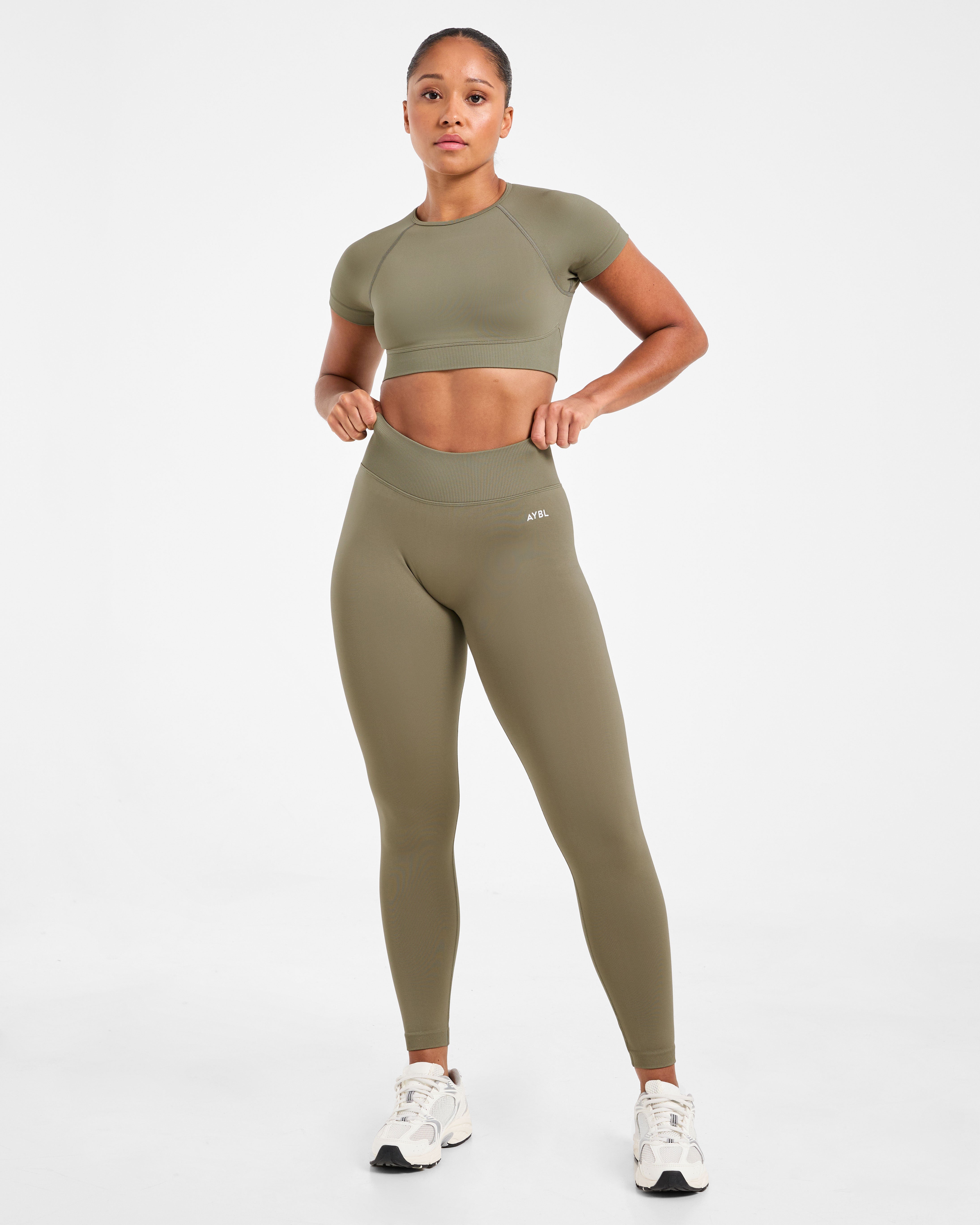 Adapt Seamless Leggings - Muted Olive