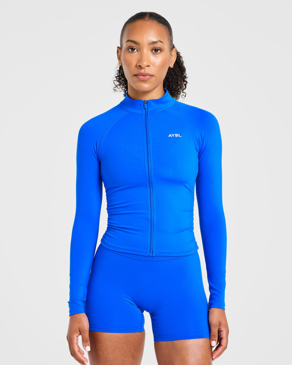 Physique Zip Up Jacket - Winter Cobalt