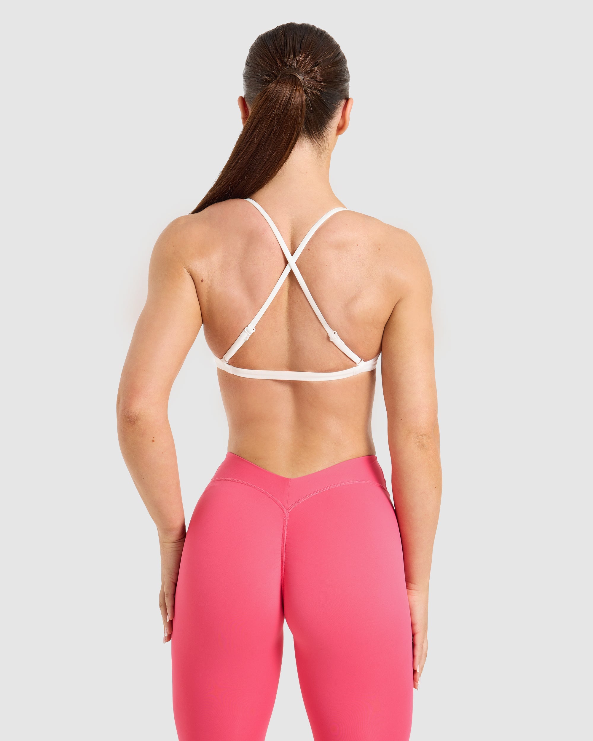 Physique Sports Bra - White