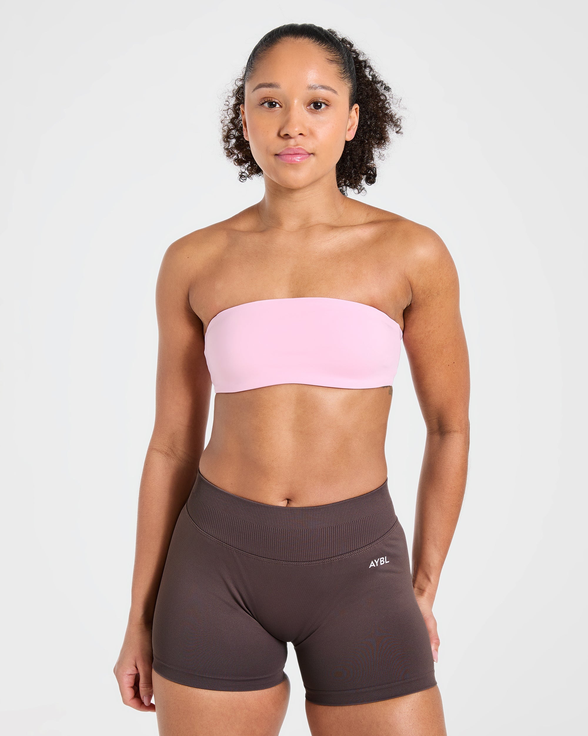 Essential Bandeau-Sport-BH – Rosa