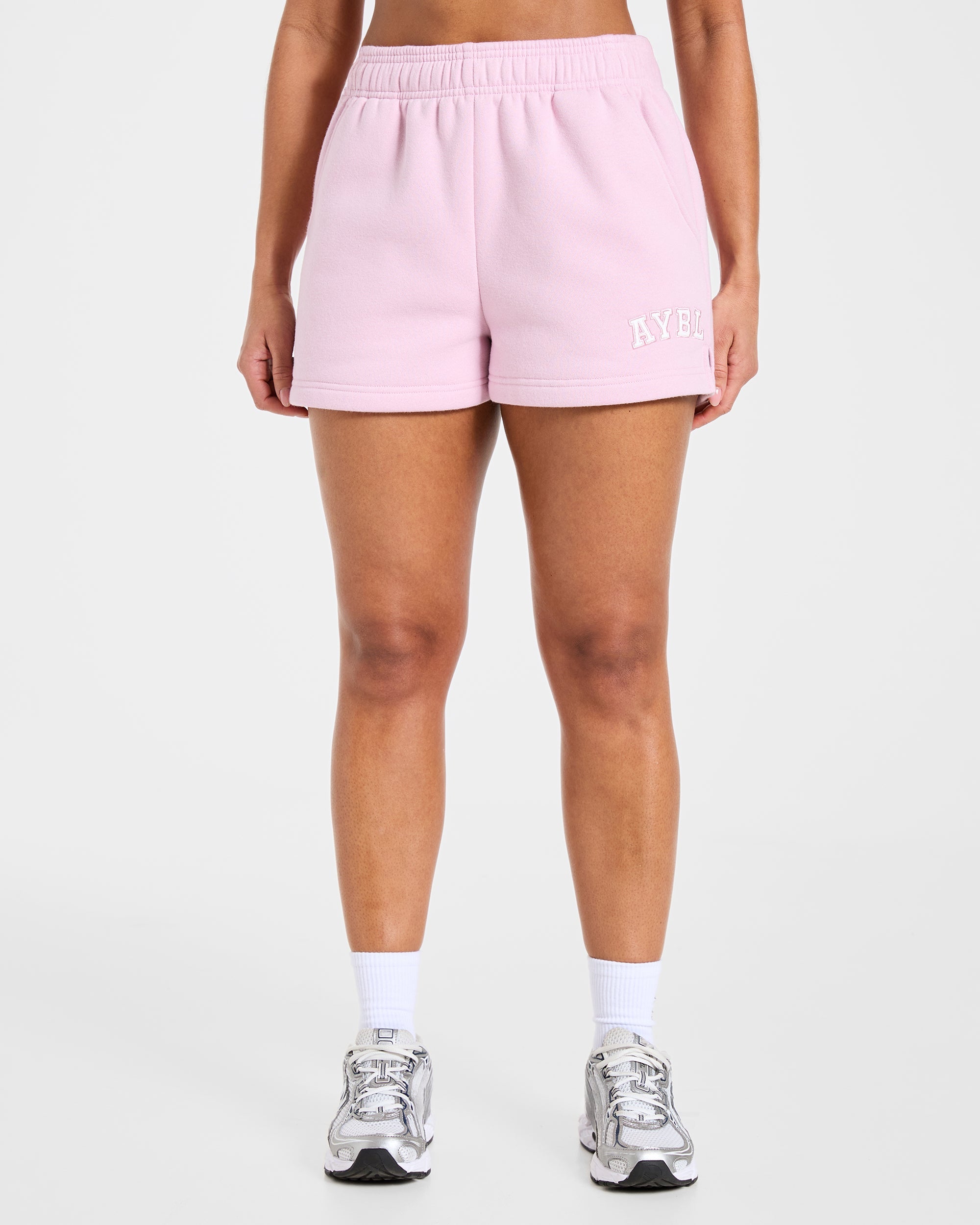 Varsity 2.0 Oversized Shorts - Iced Pink