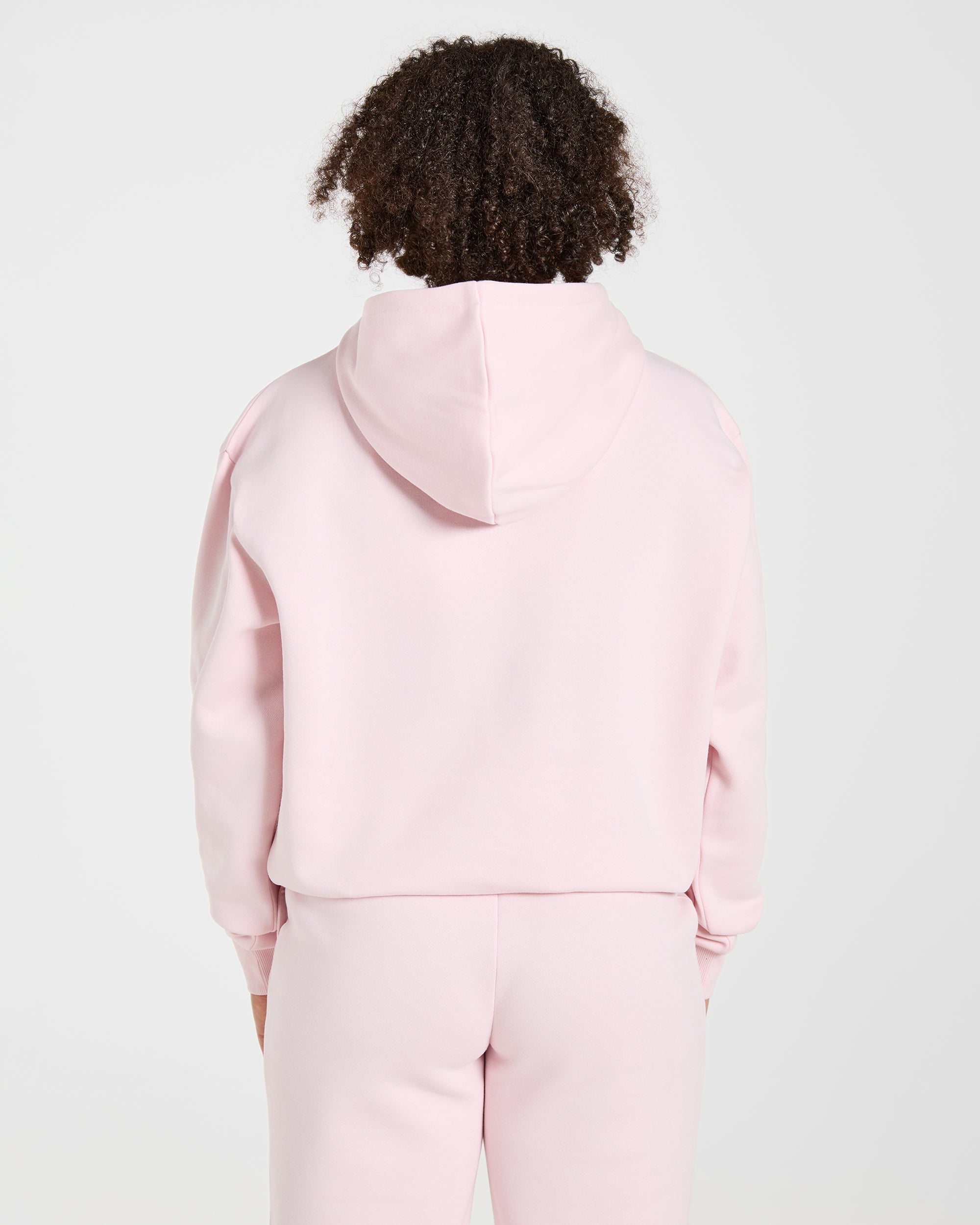 Lifestyle Oversized Hoodie - Pastel Pink