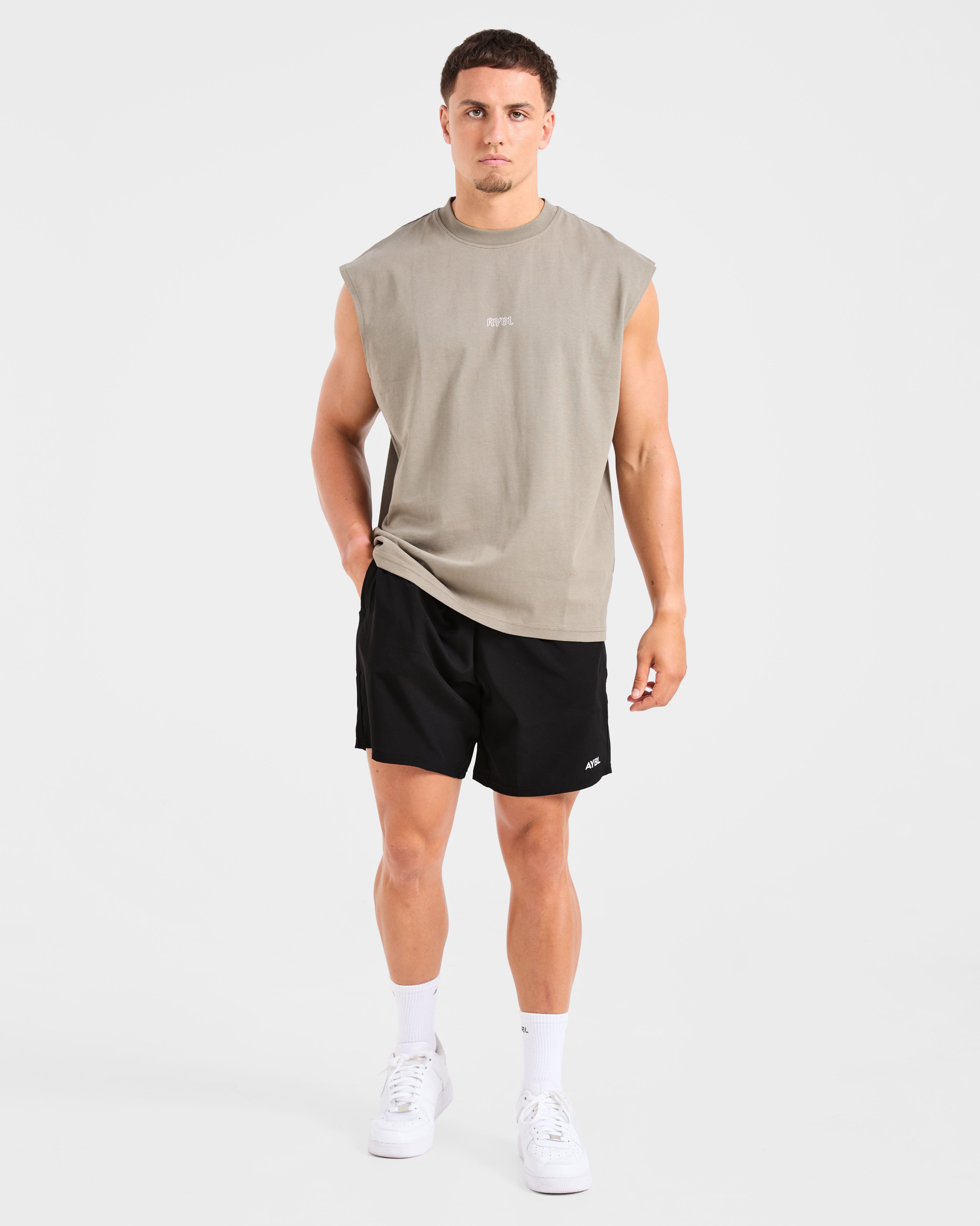 Rebound Tank - Dusky Olive