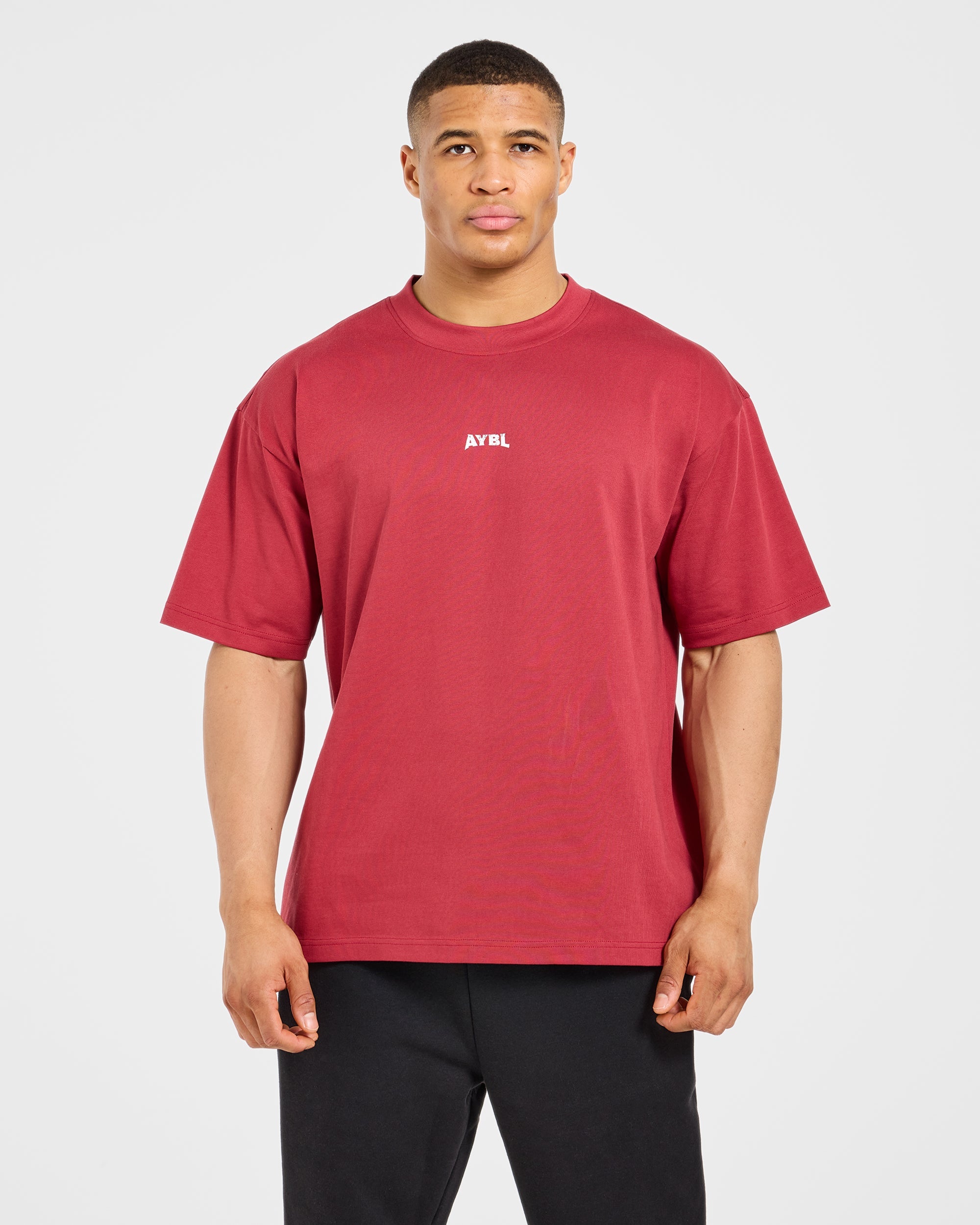 Wesley Vissers X Beyond Limits Oversized T Shirt - Red