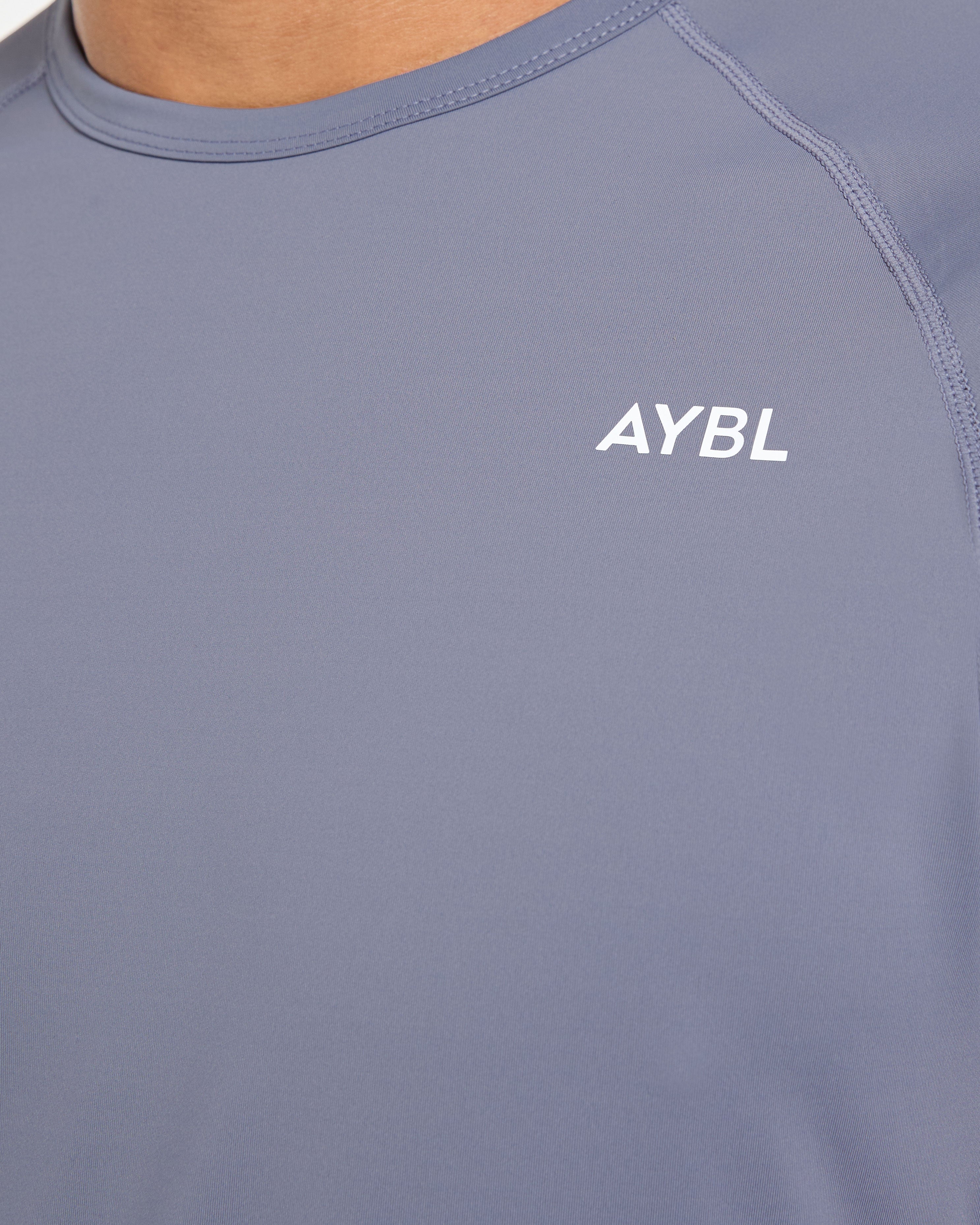 Compression Relaxed T Shirt - Slate Grey