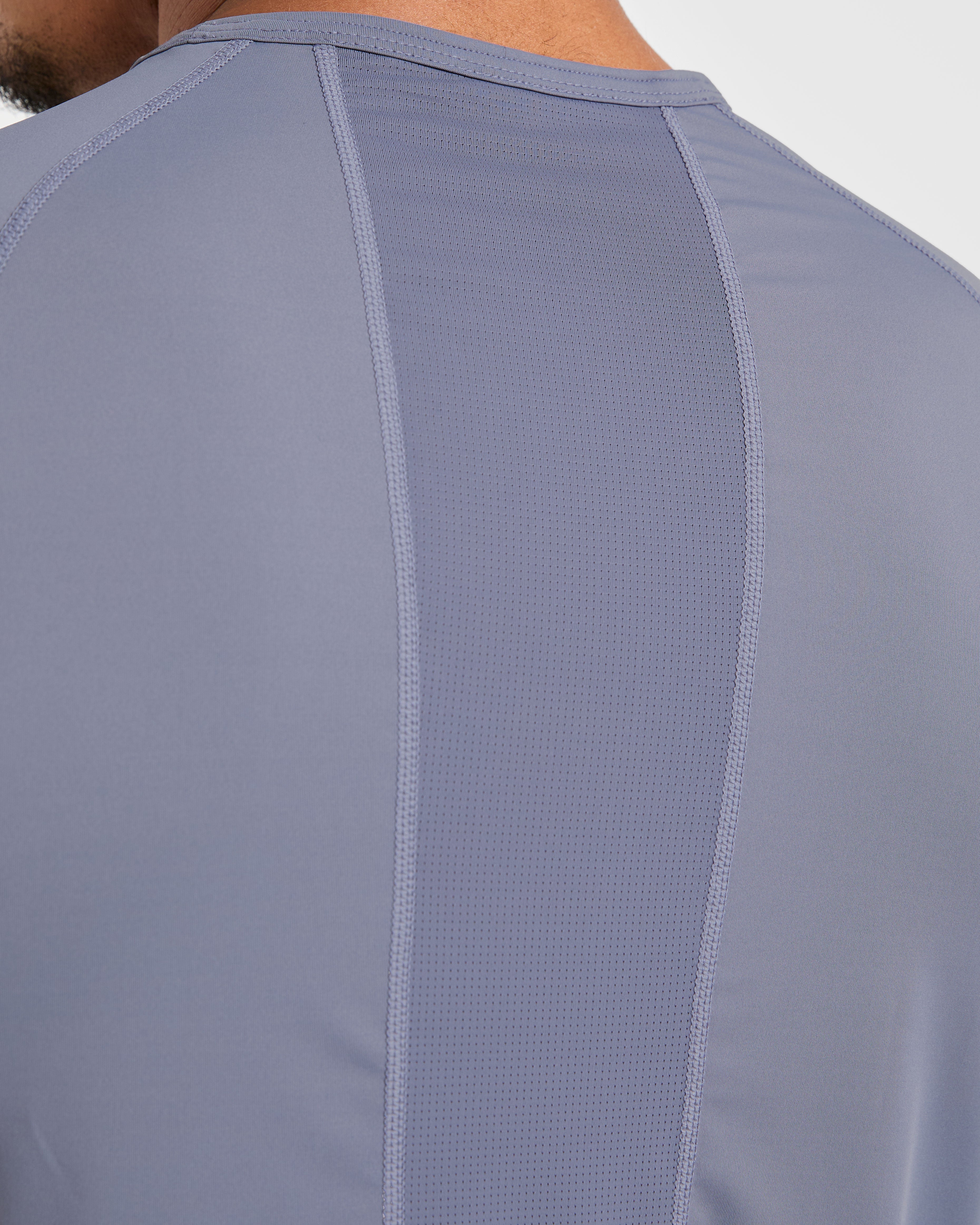 Compression Relaxed T Shirt - Slate Grey