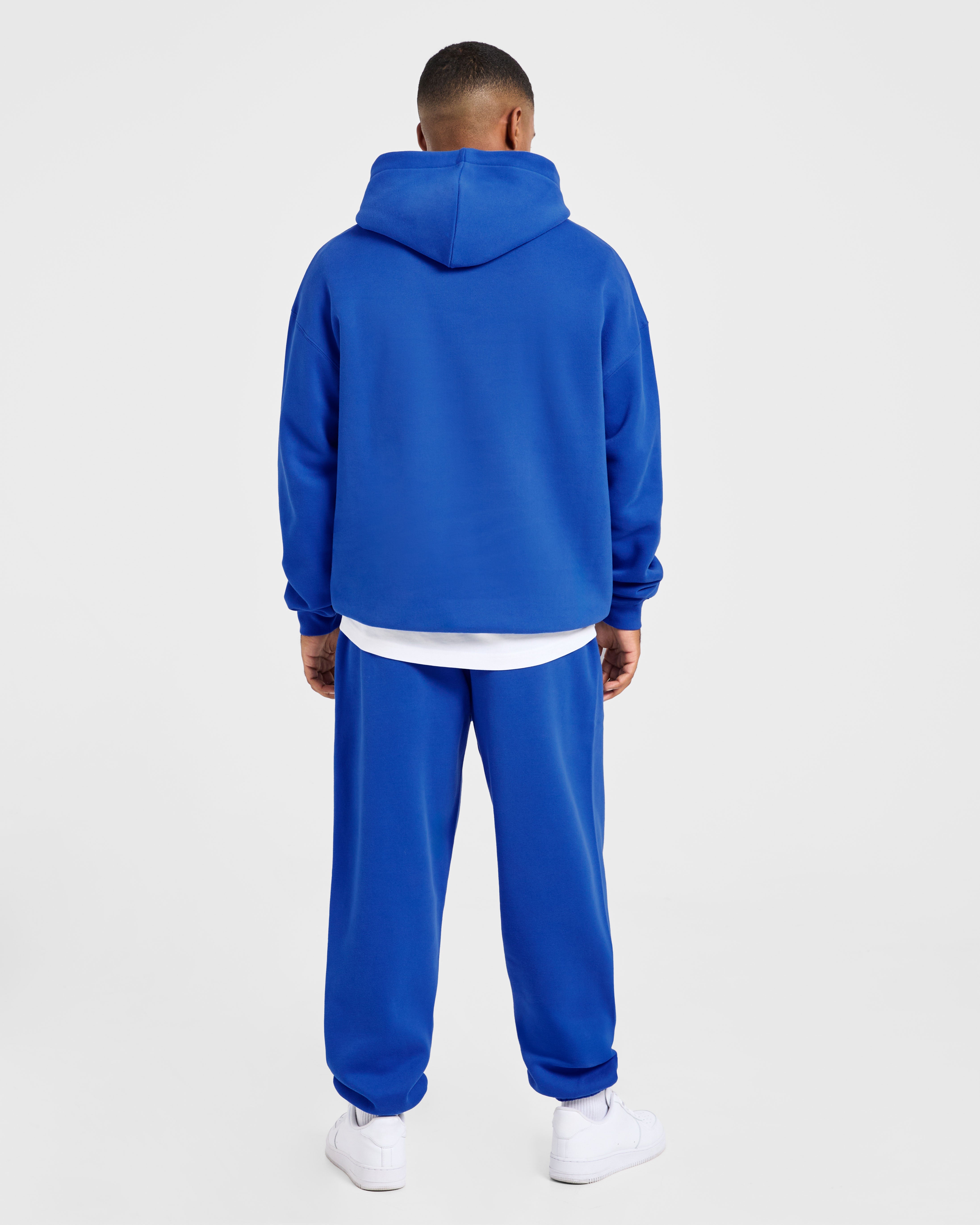 Academy Oversized Hoodie - Cobalt