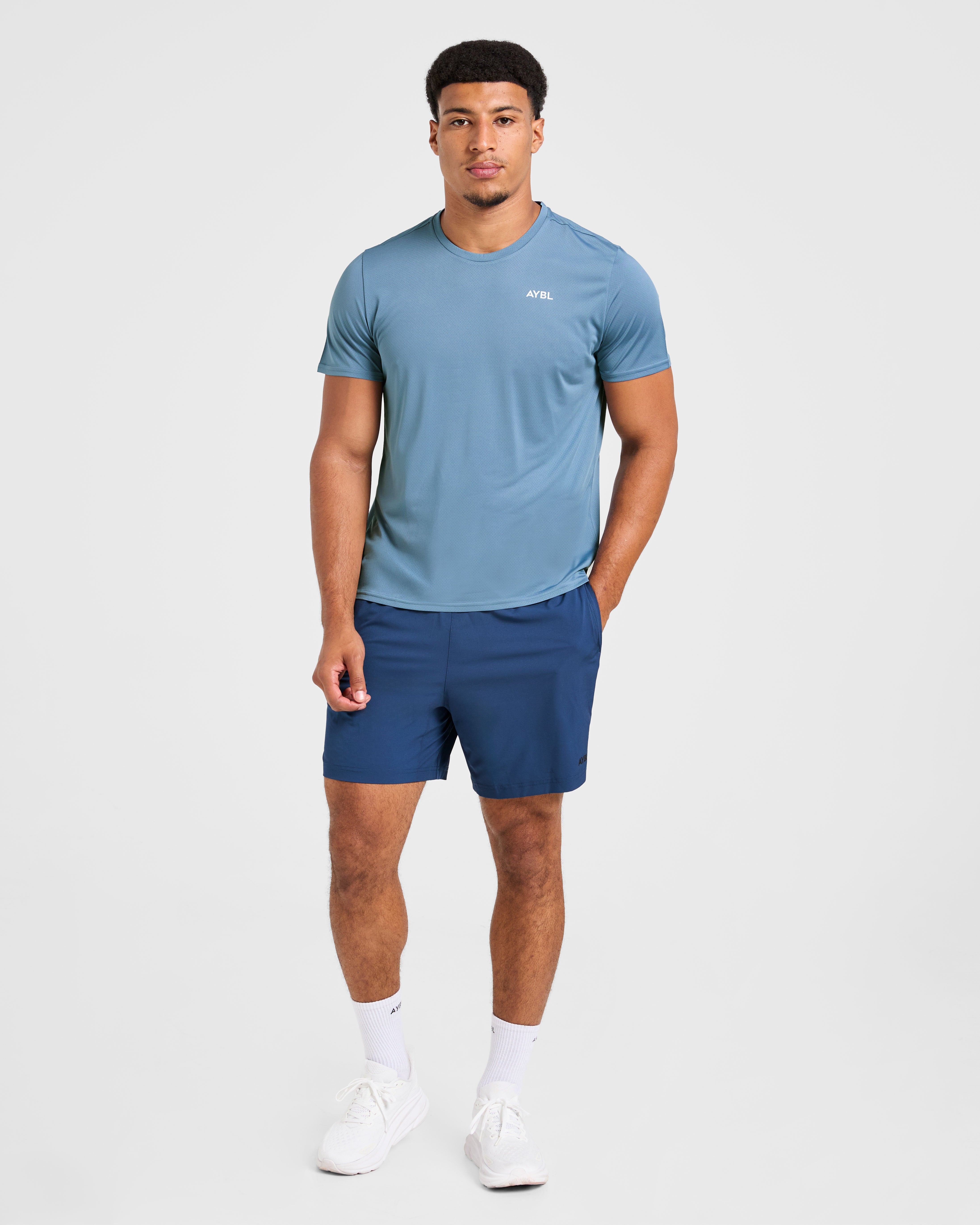 Origin T Shirt - Slate Blue