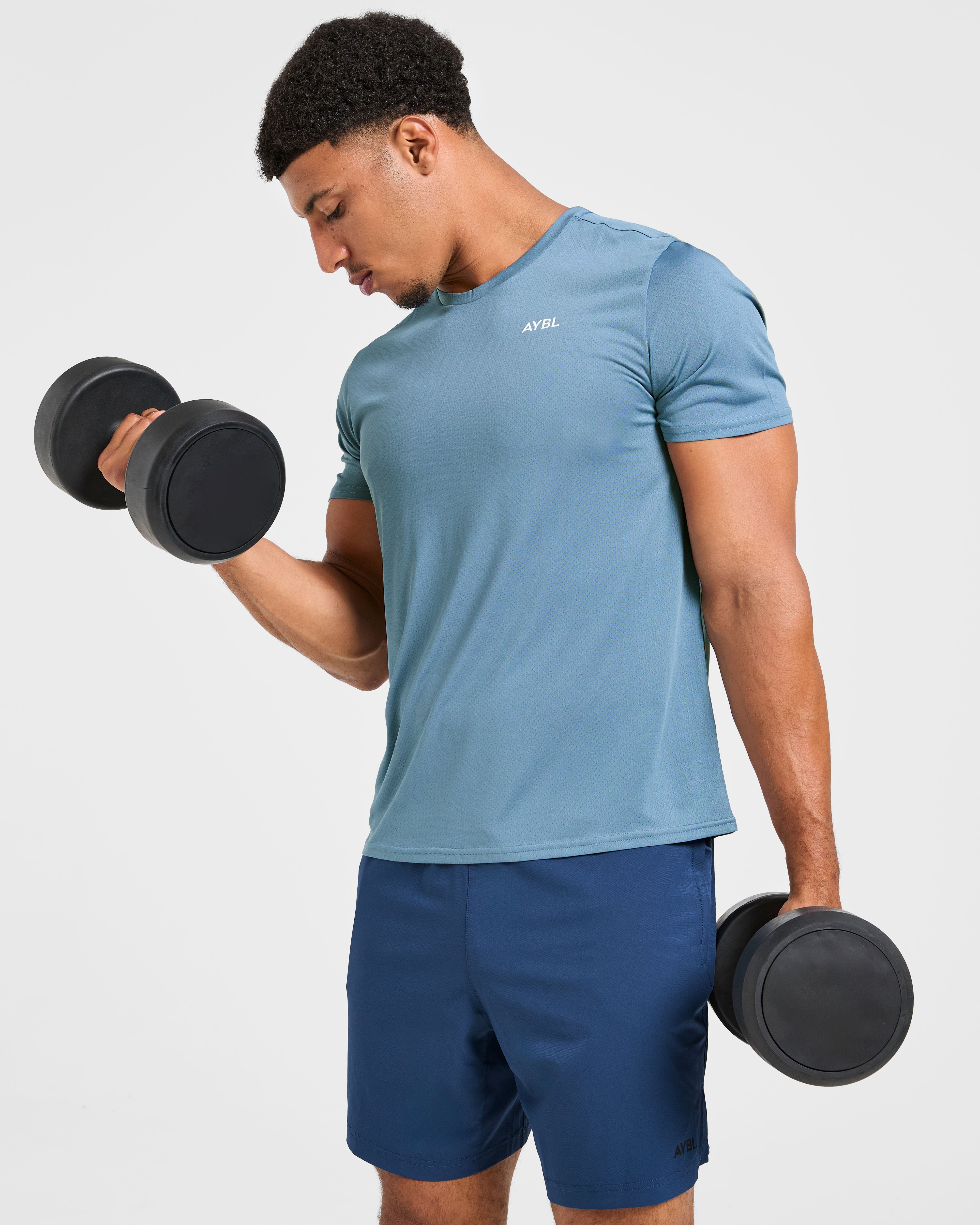 Origin T Shirt - Slate Blue