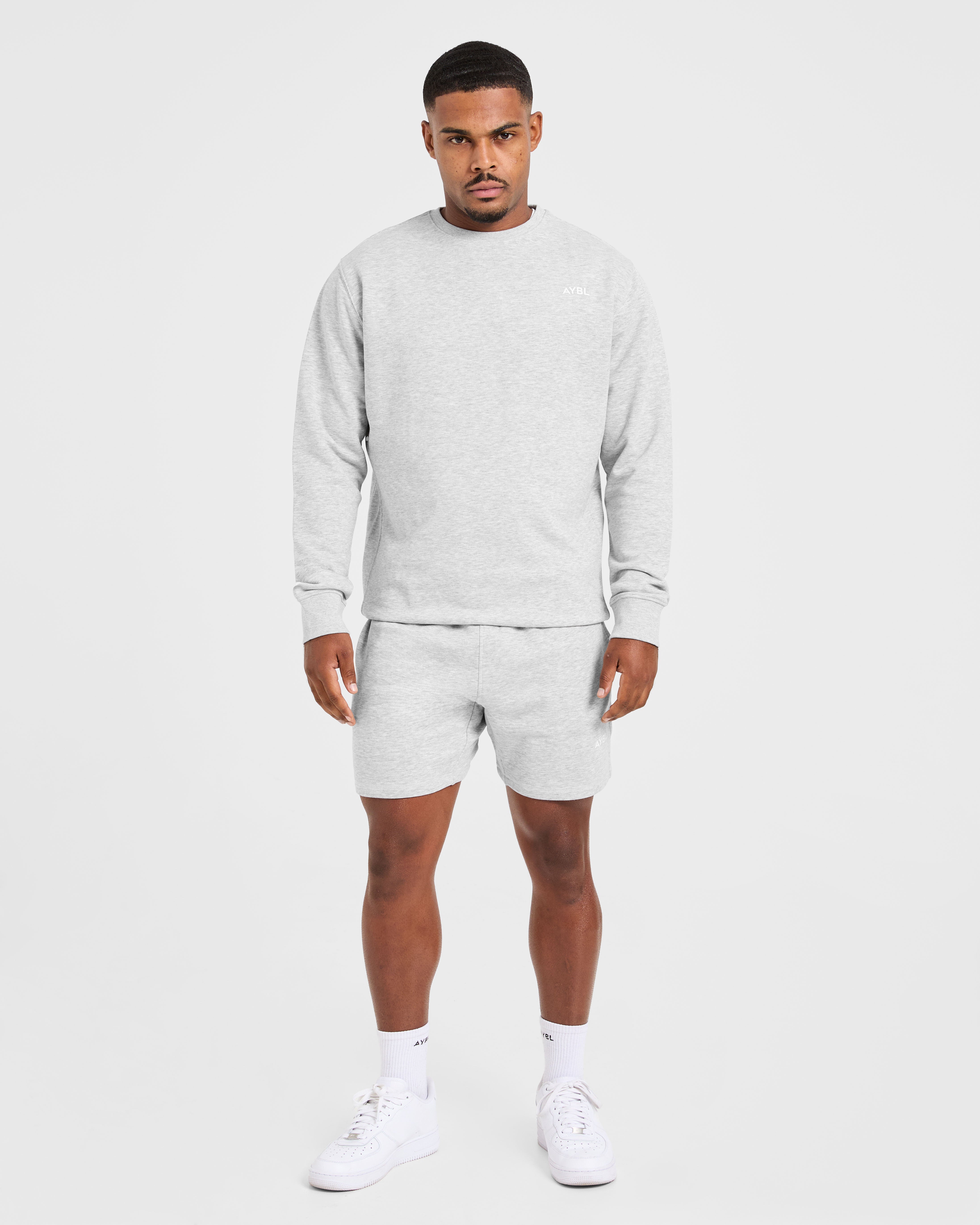 Essential Lightweight 5" Shorts - Grey Marl