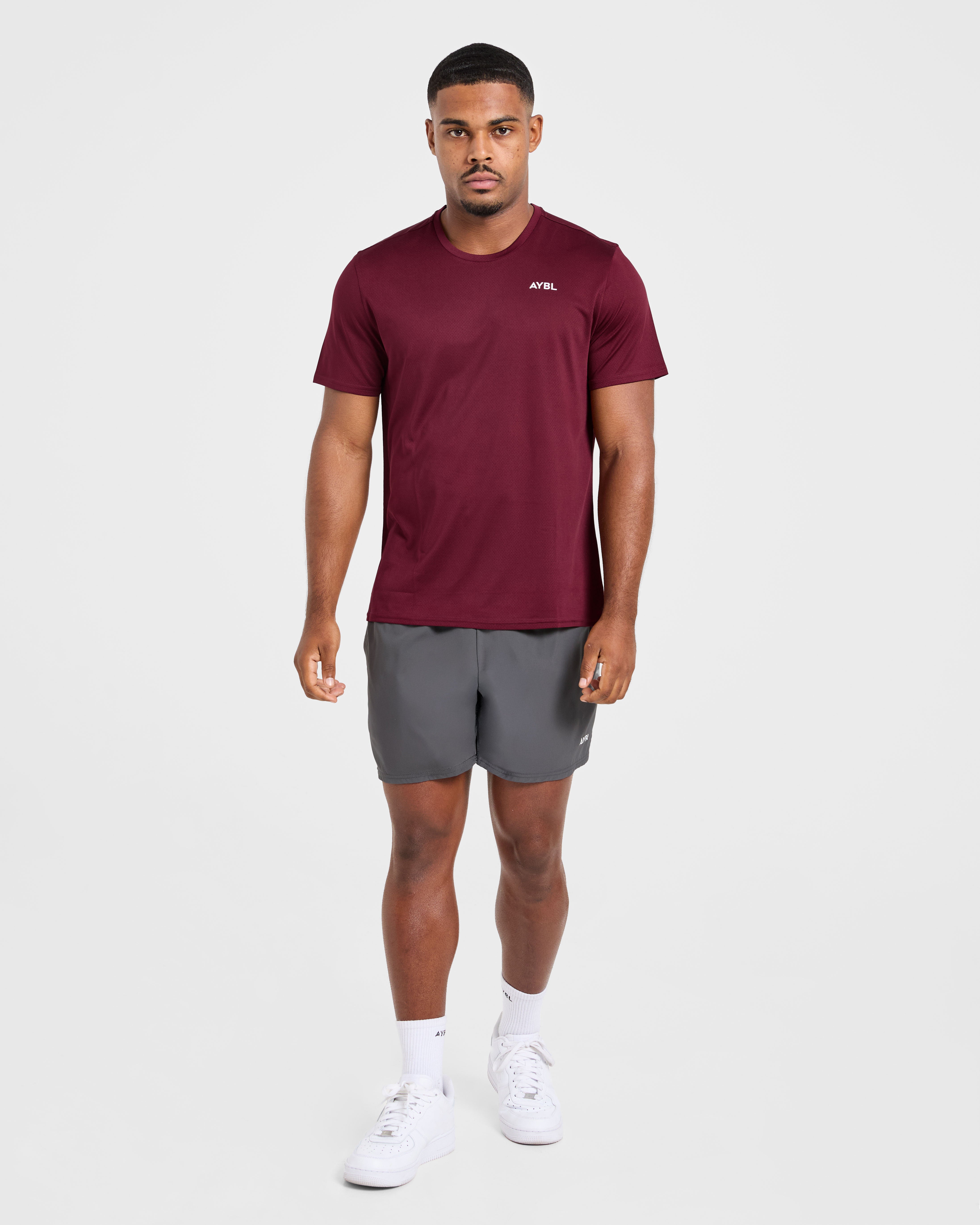 Origin T Shirt - Merlot Red