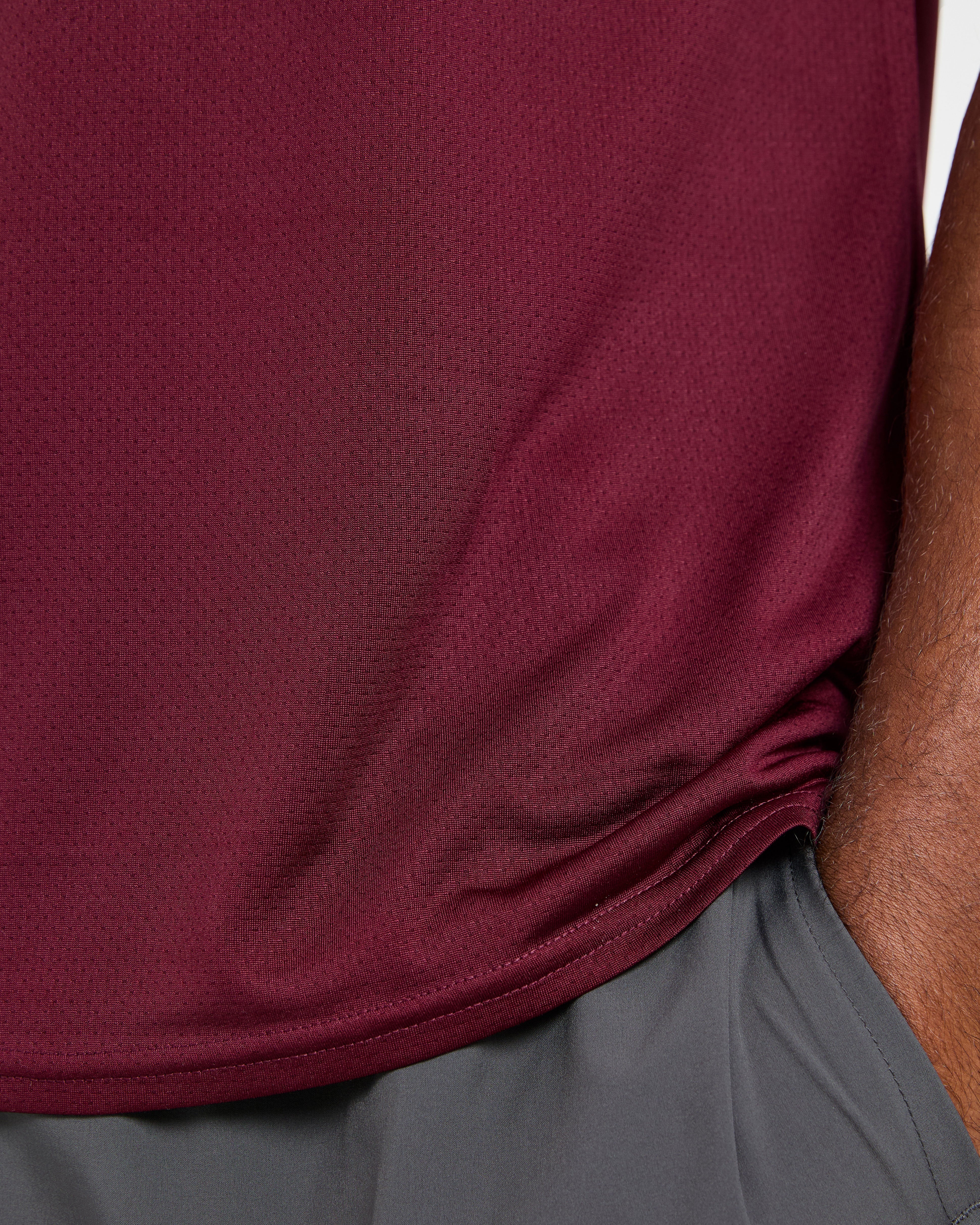 Origin T Shirt - Merlot Red