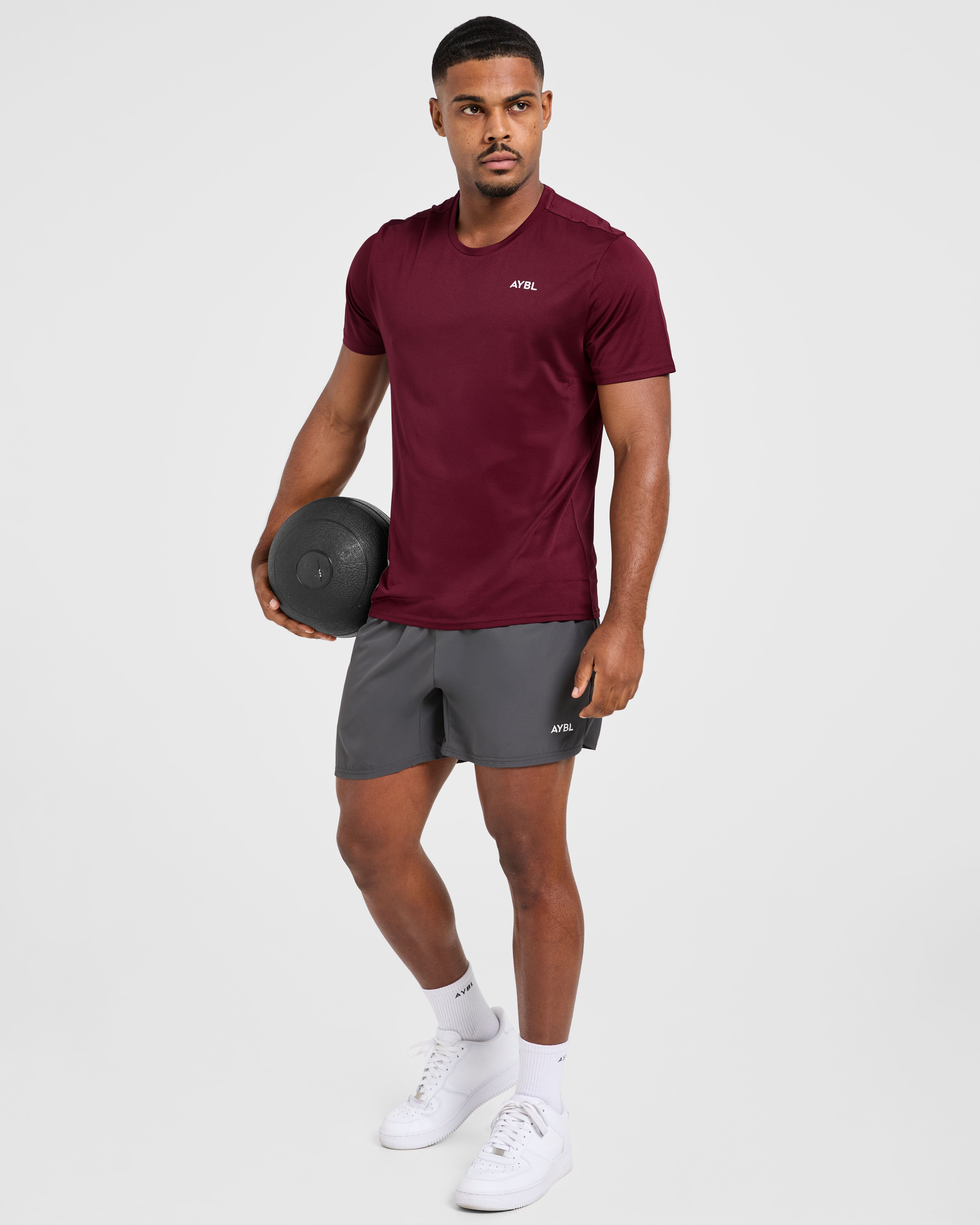 Origin T Shirt - Merlot Red