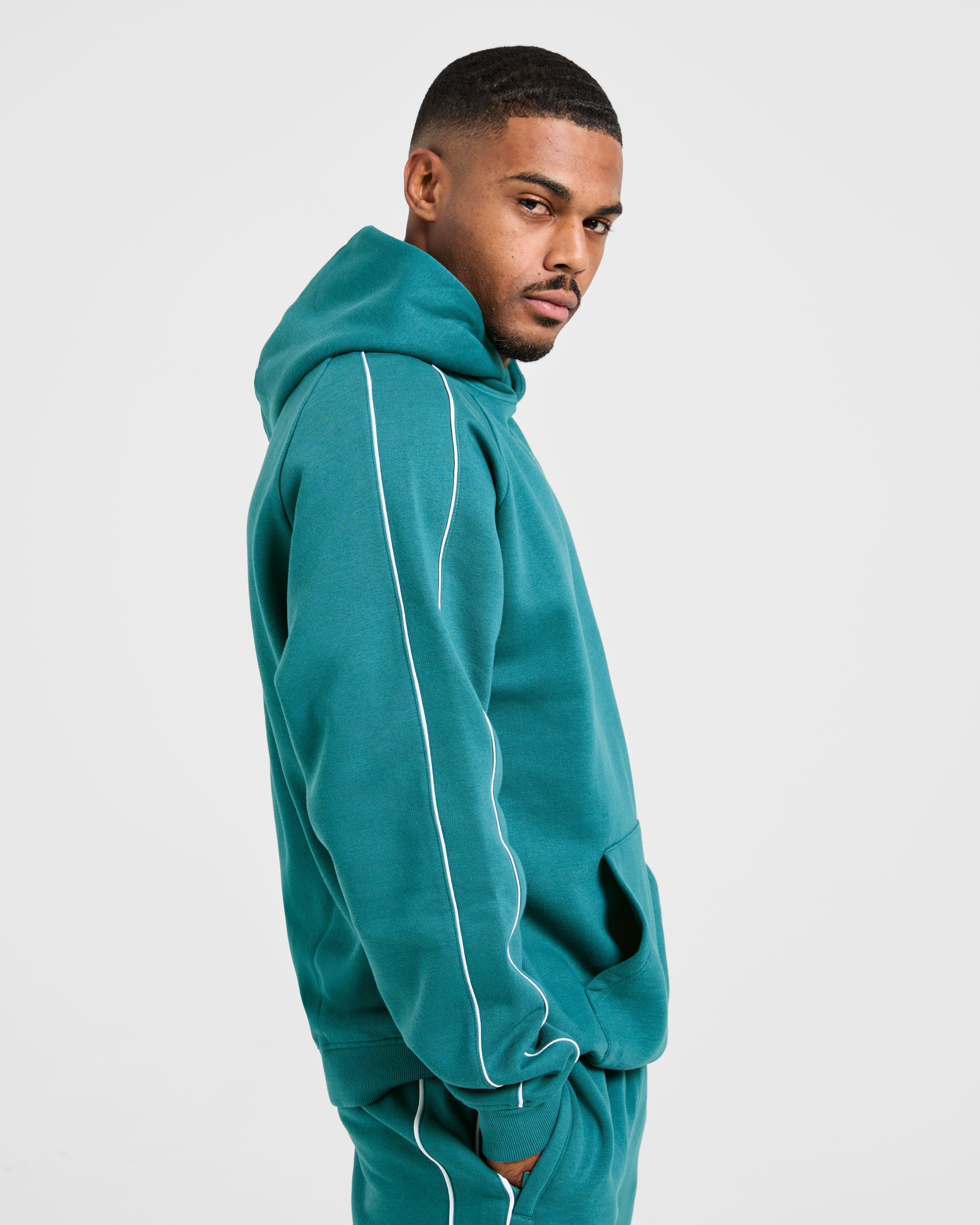 Restore Oversized Hoodie - Deep Teal