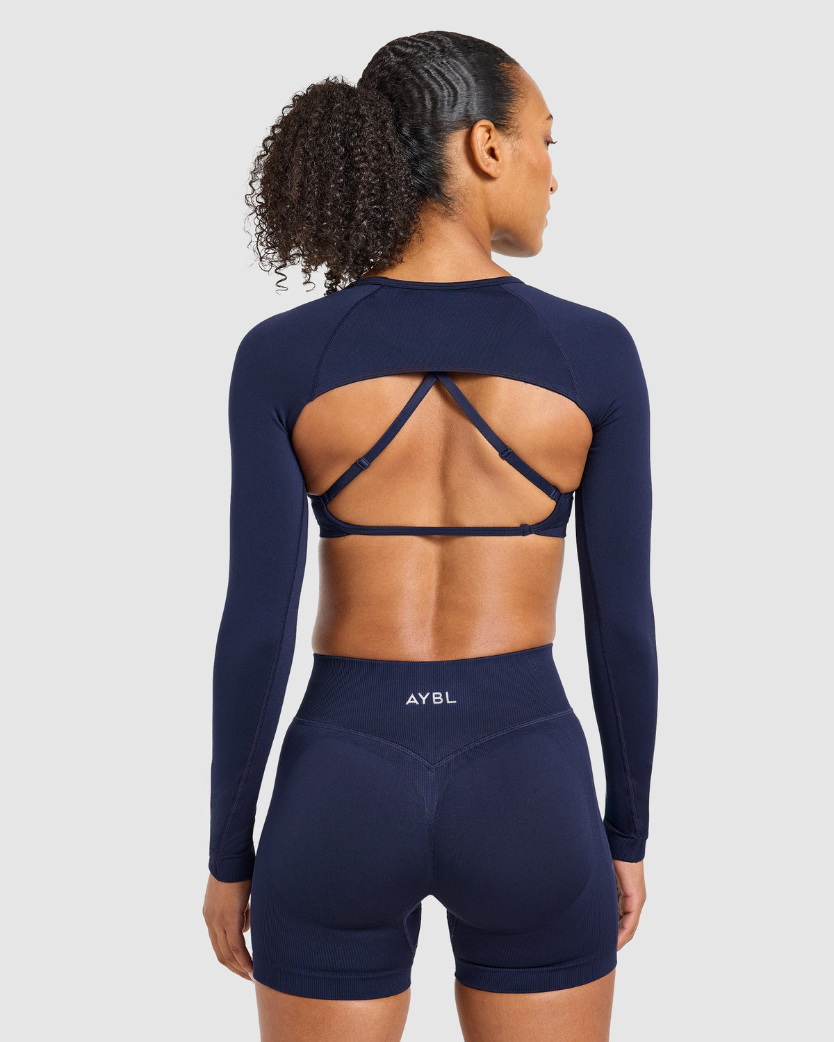 Adapt Seamless Shrug - Deep Navy