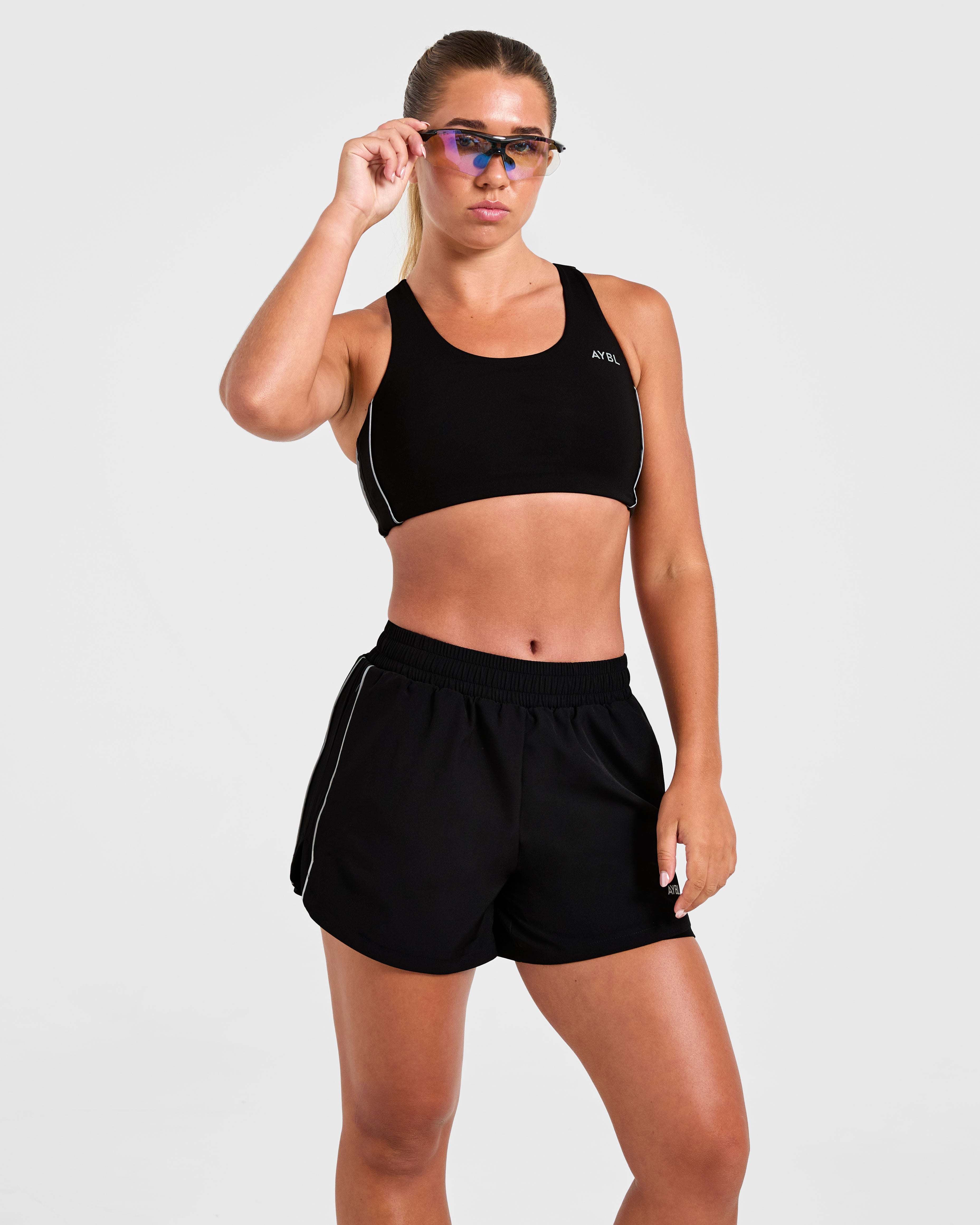Run Sports Bra - Black