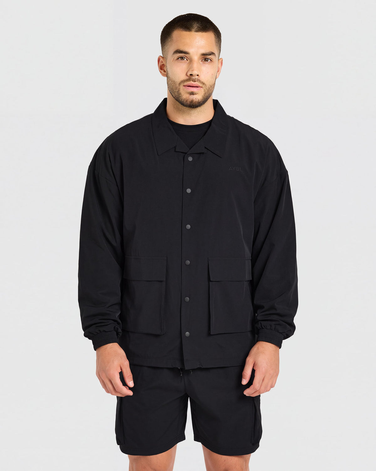 Reform Cargo Jacket - Black