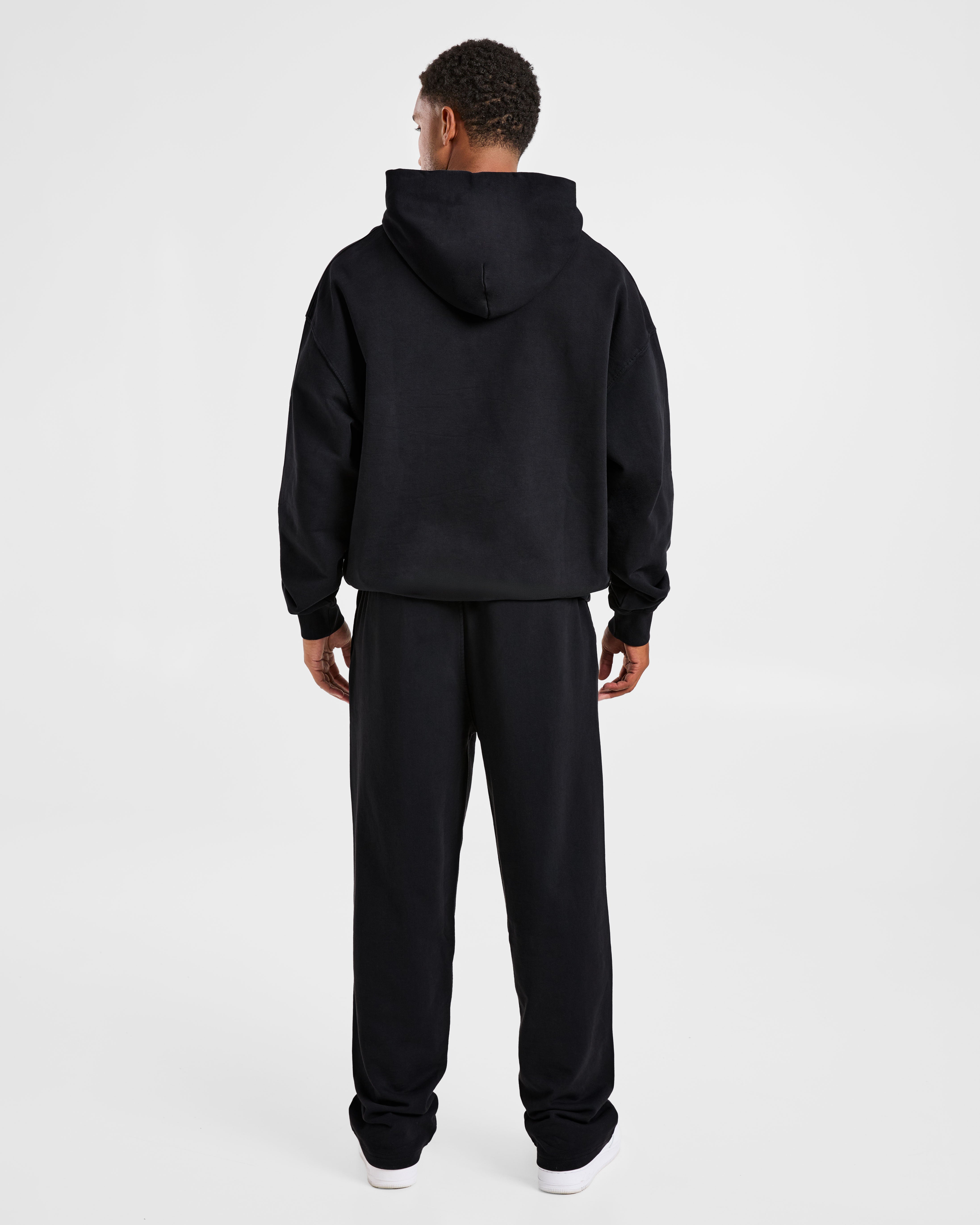 Elite Hoodie - Black/Charcoal