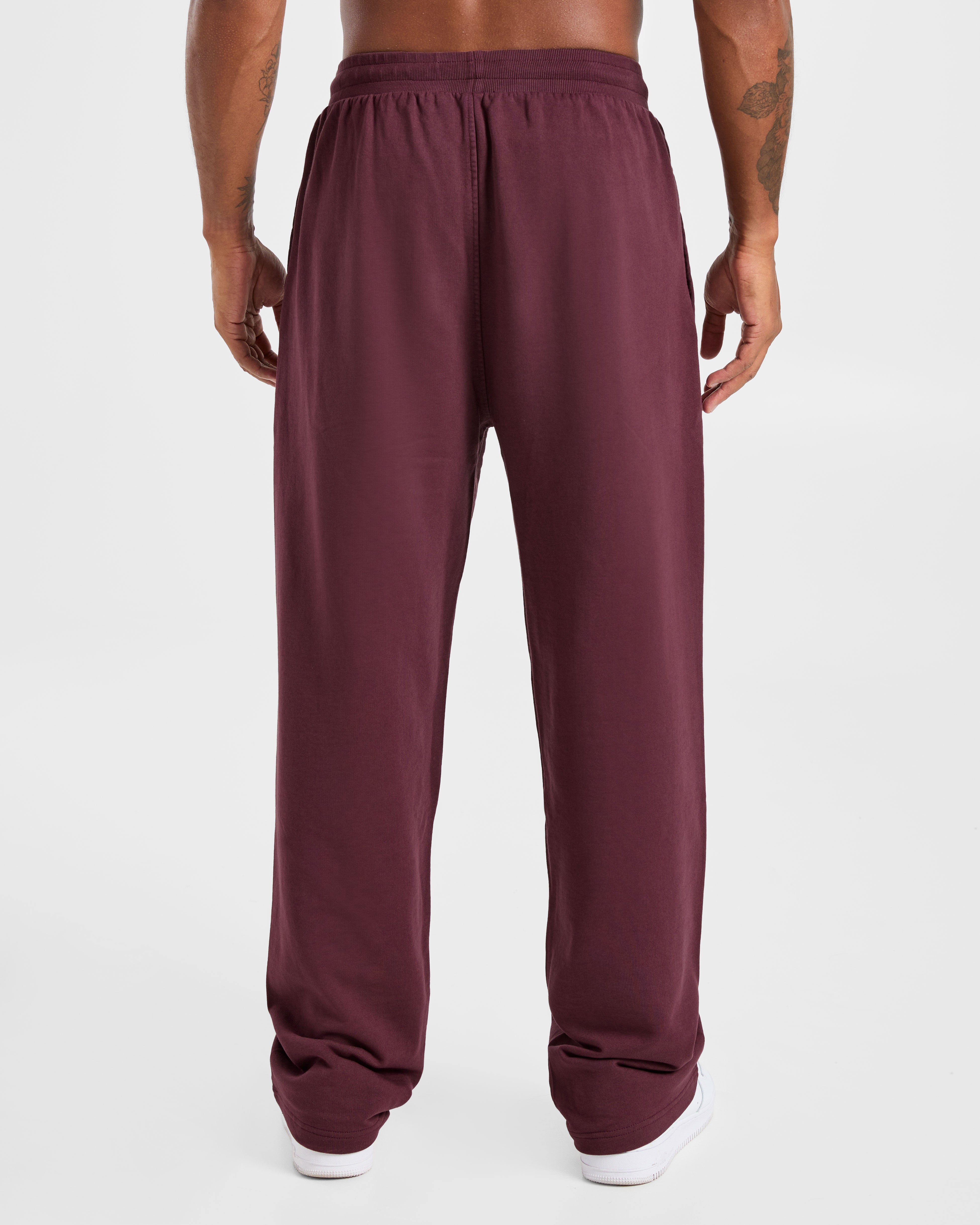 Elite Straight Leg Joggers - Dusty Plum