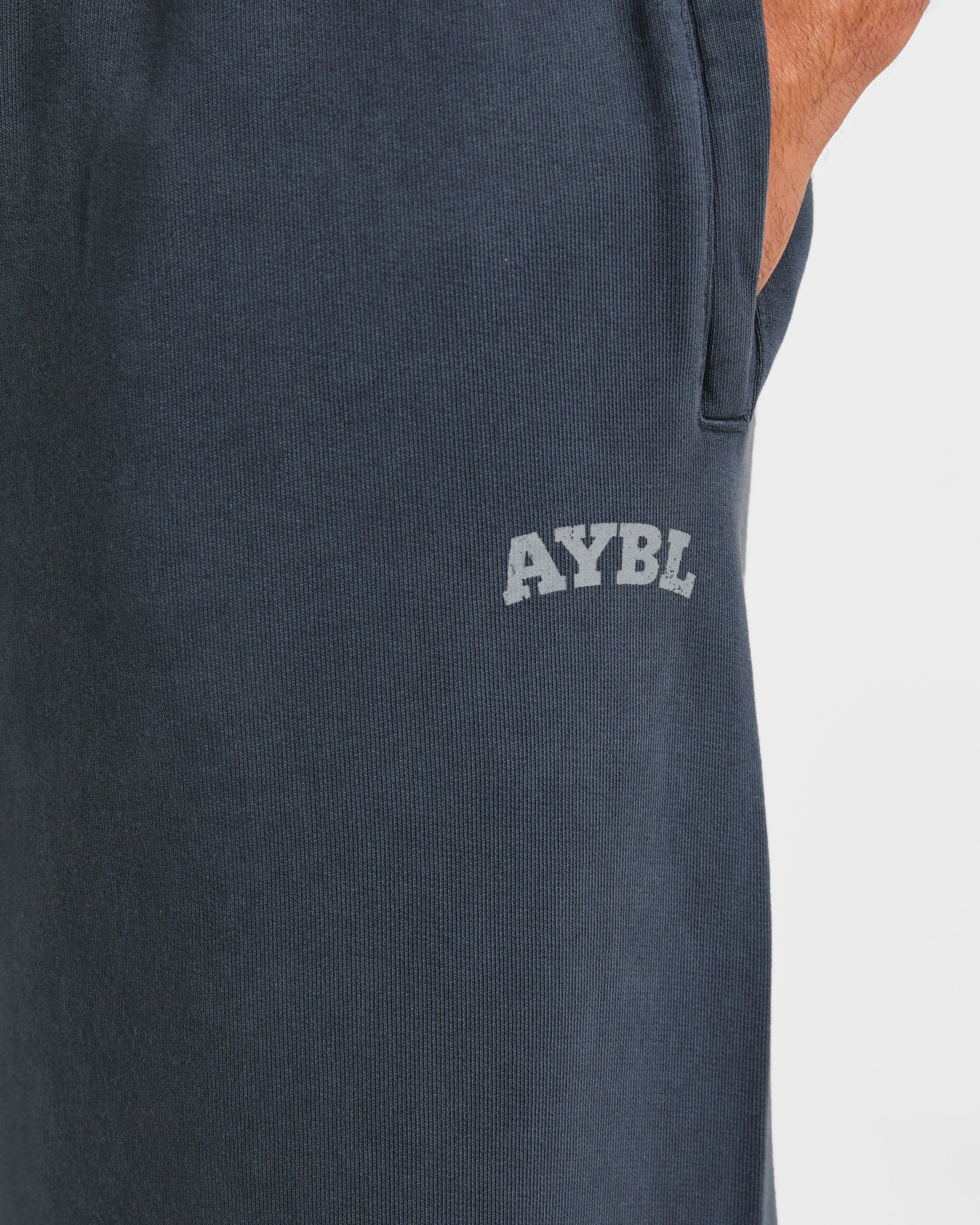 Elite Straight Leg Joggers - Heavy Blue