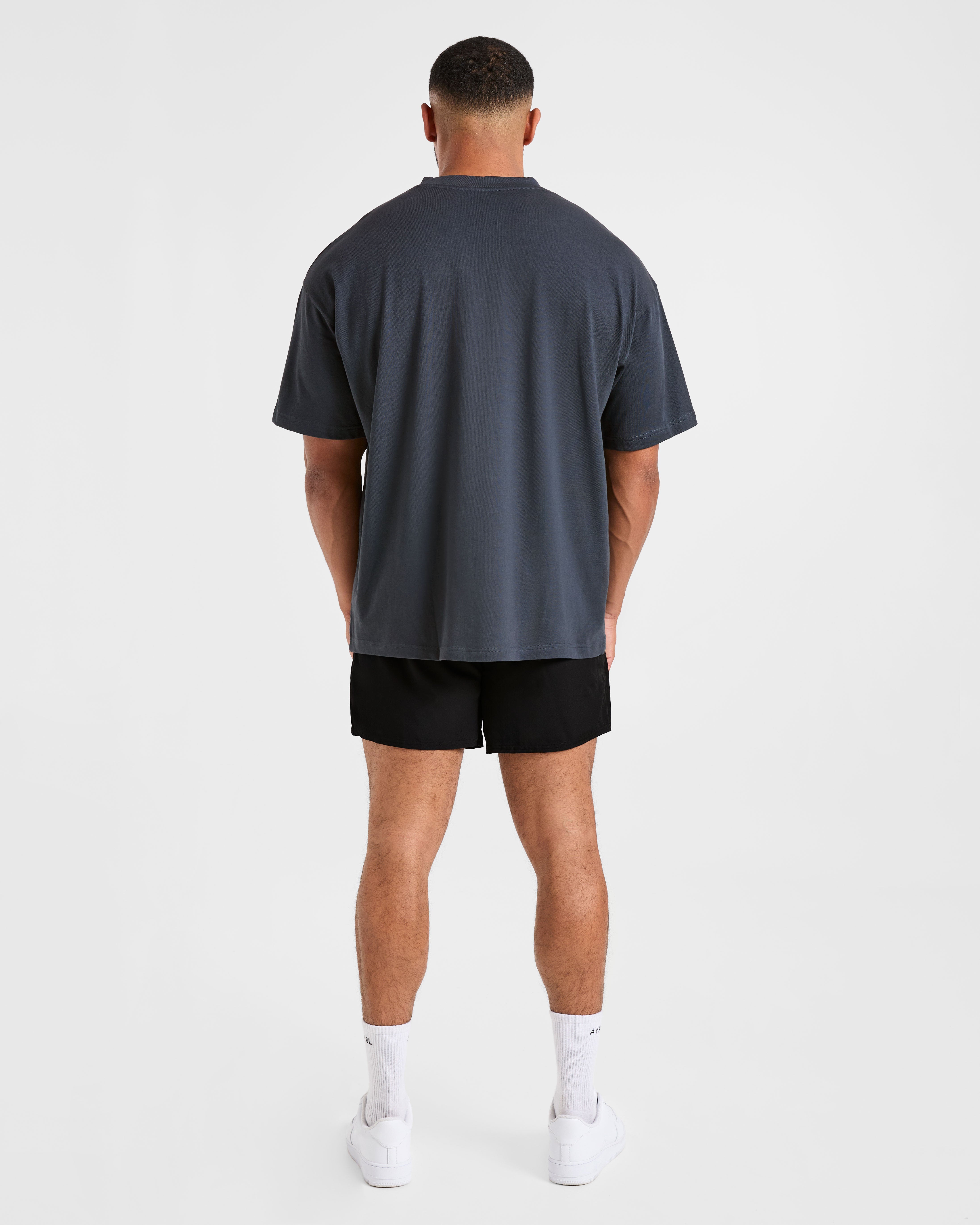 Elite Oversized T Shirt - Heavy Blue