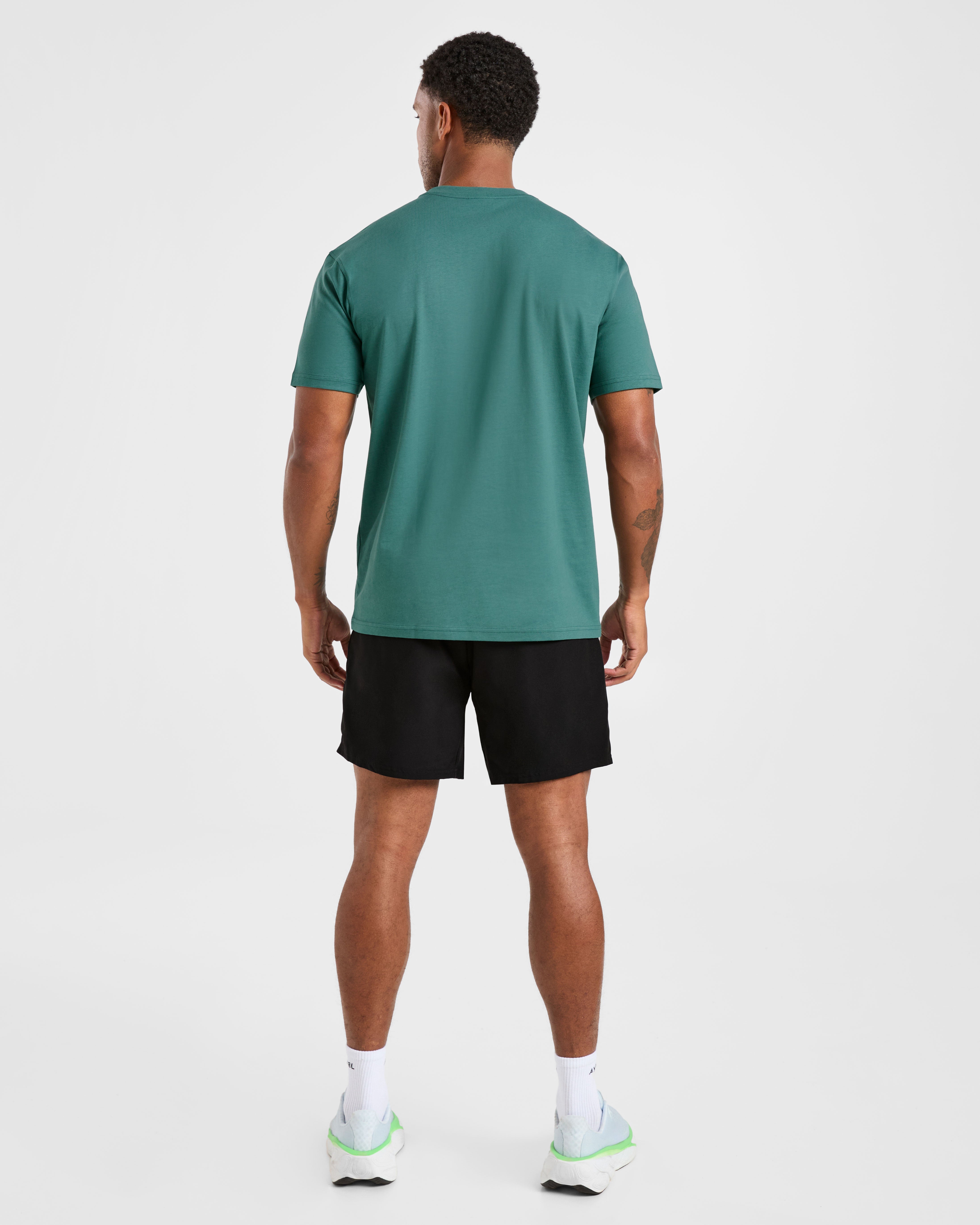 Essential T Shirt - Vintage Teal