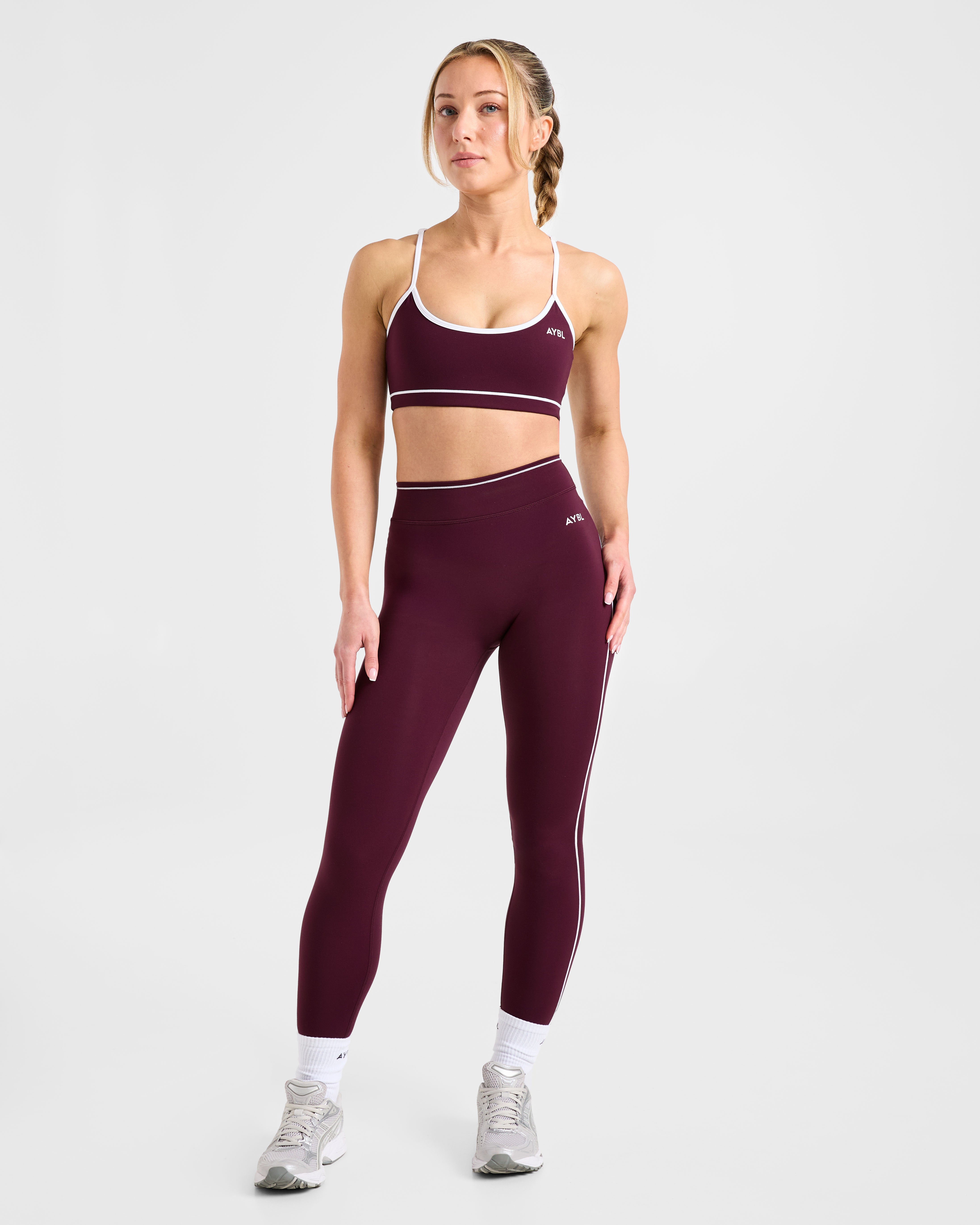 Form Sports Bra - Deep Mulberry