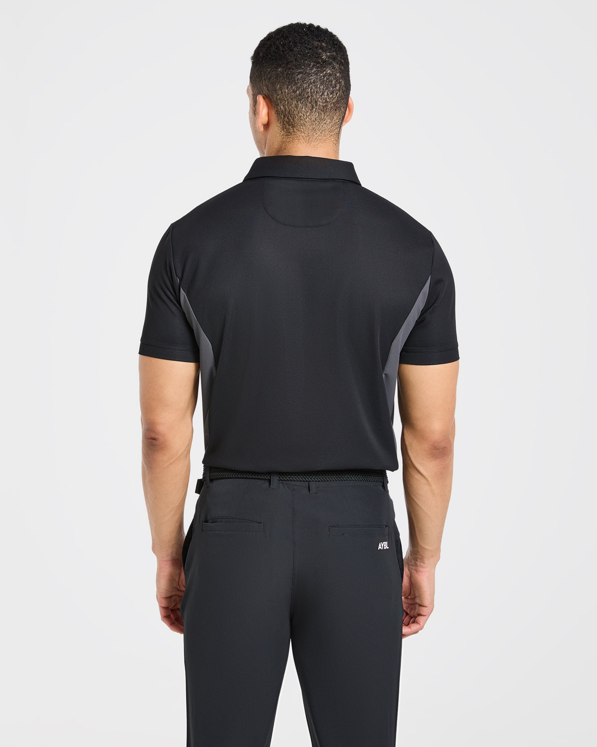 Edge Polo - Black/Charcoal