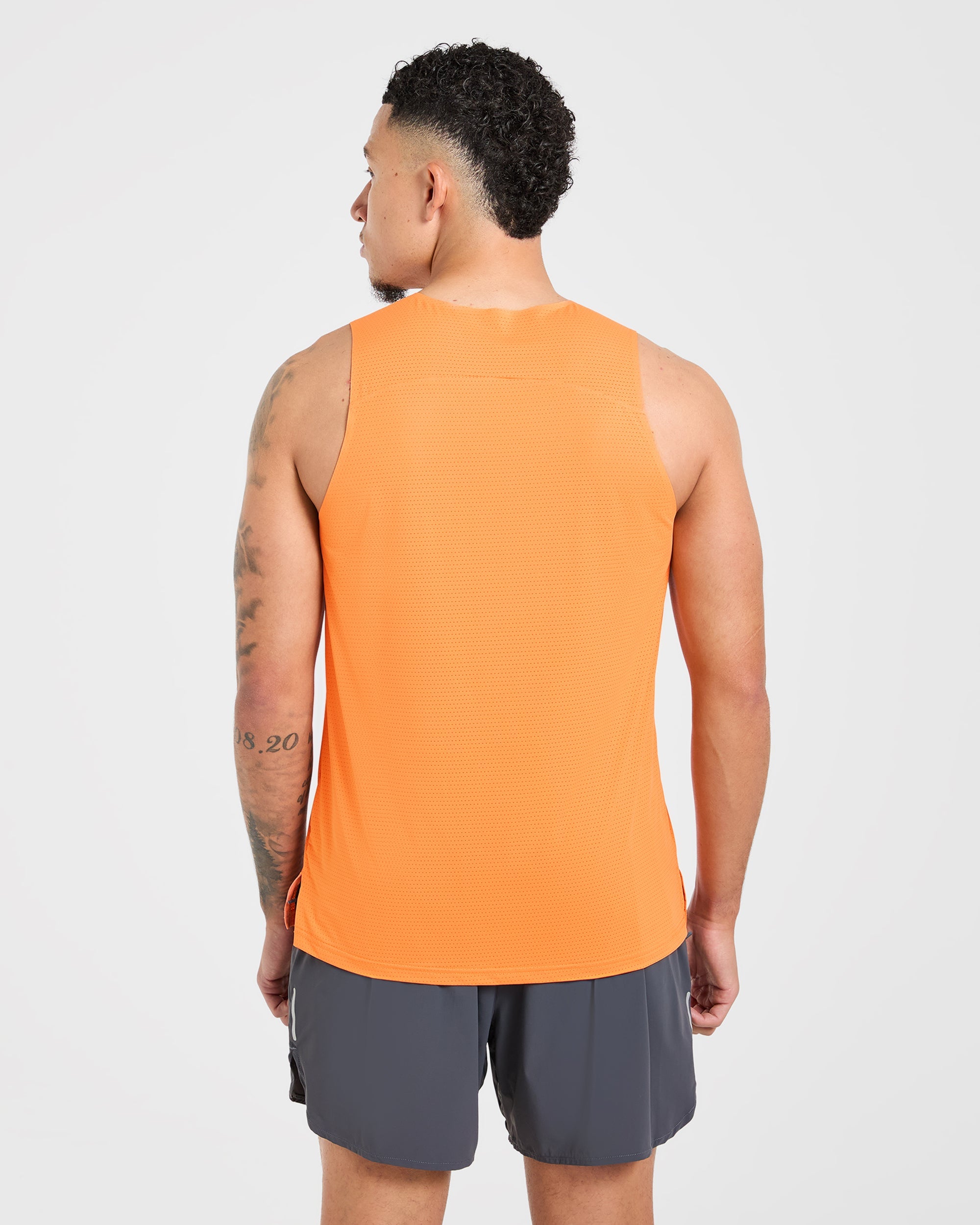 Run Loose Tank - Bright Orange