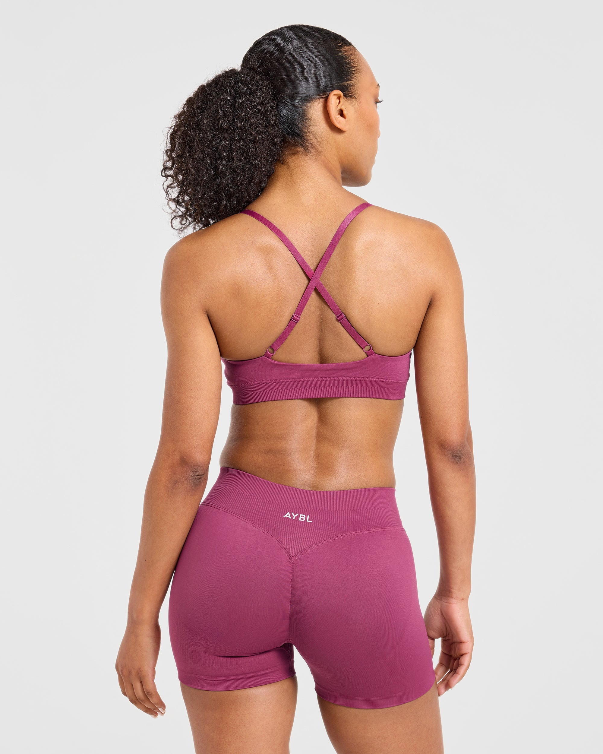 Enhance Seamless Sports Bra - Dusky Rose