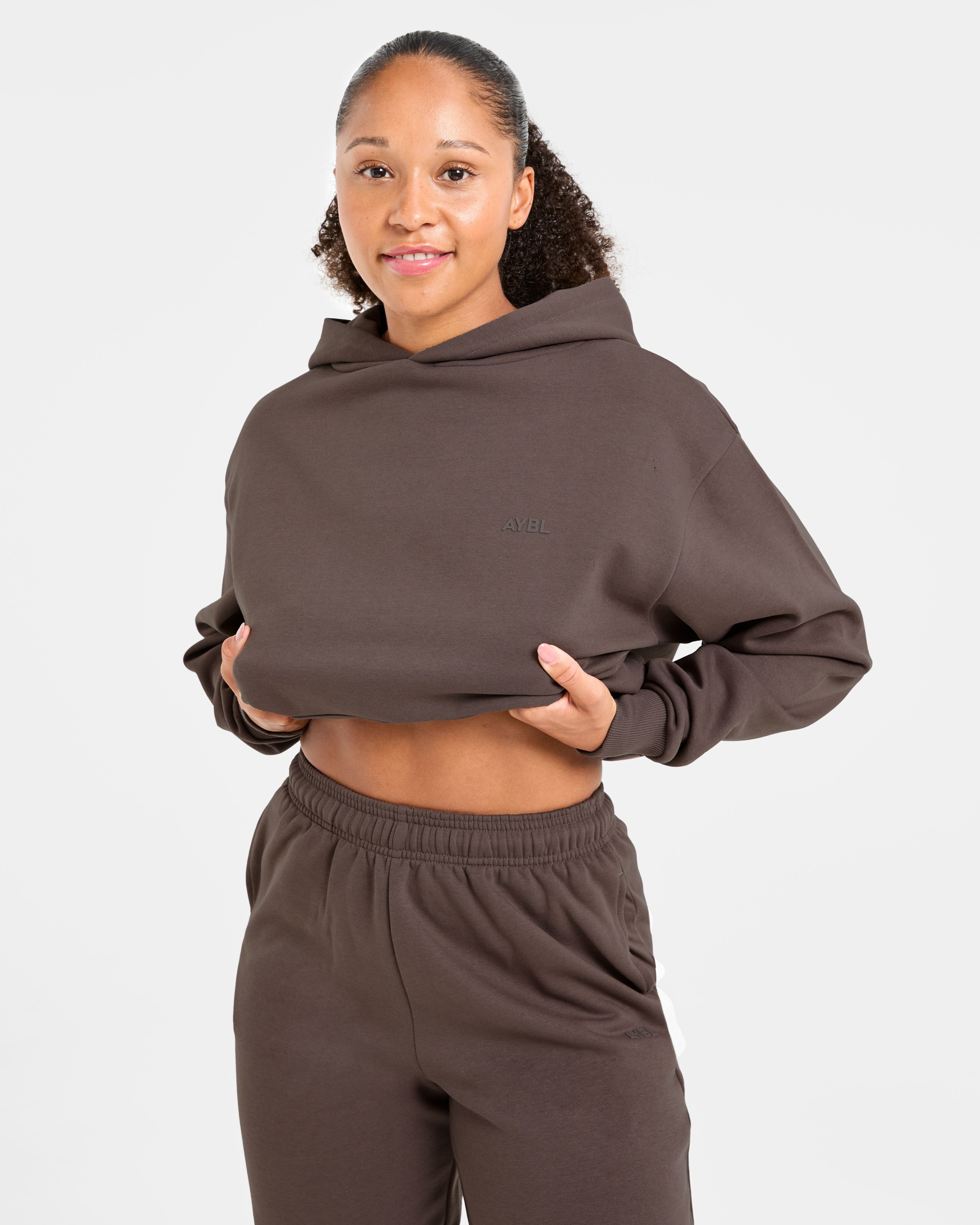 Lifestyle Oversized Hoodie - Umber Brown