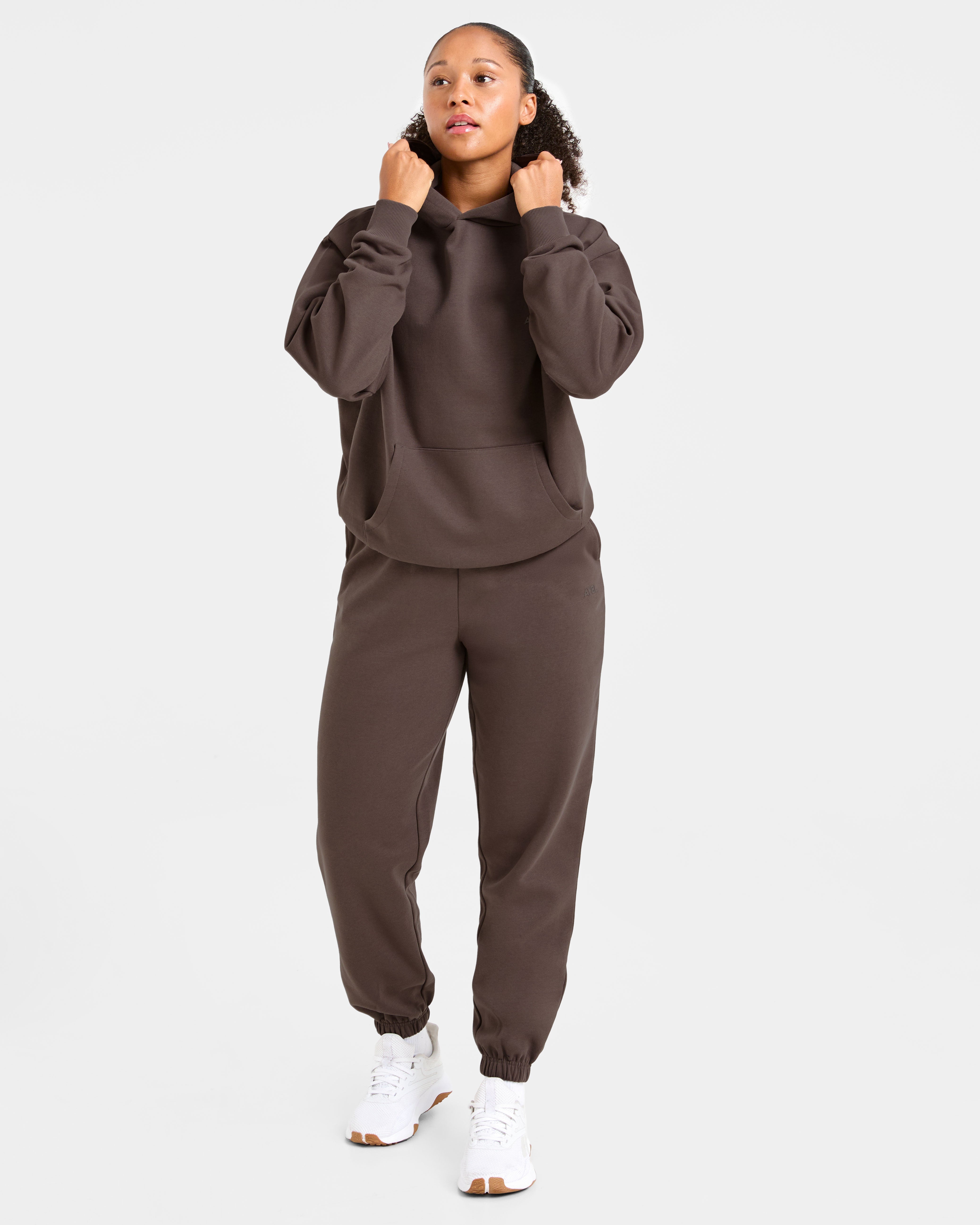 Lifestyle Oversized Hoodie - Umber Brown