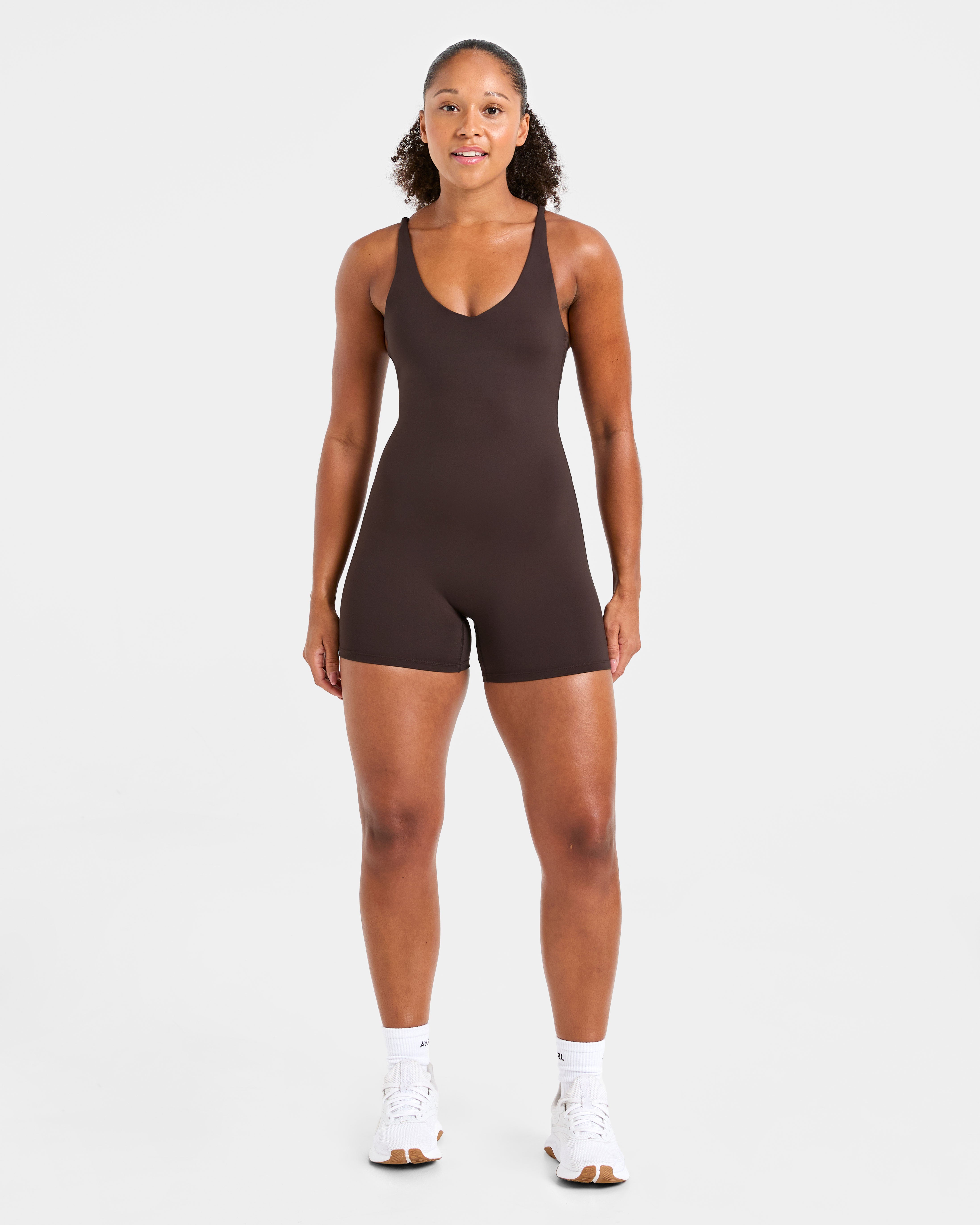 Staple Shorts All In One - Coffee Brown