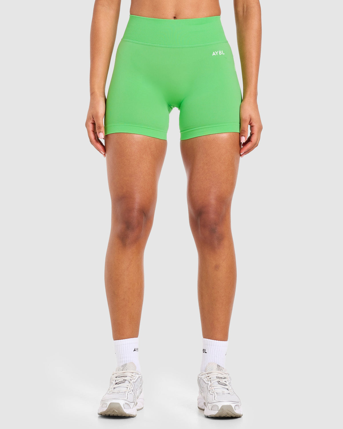 Adapt Seamless Shorts | 4.5" - Bright Green